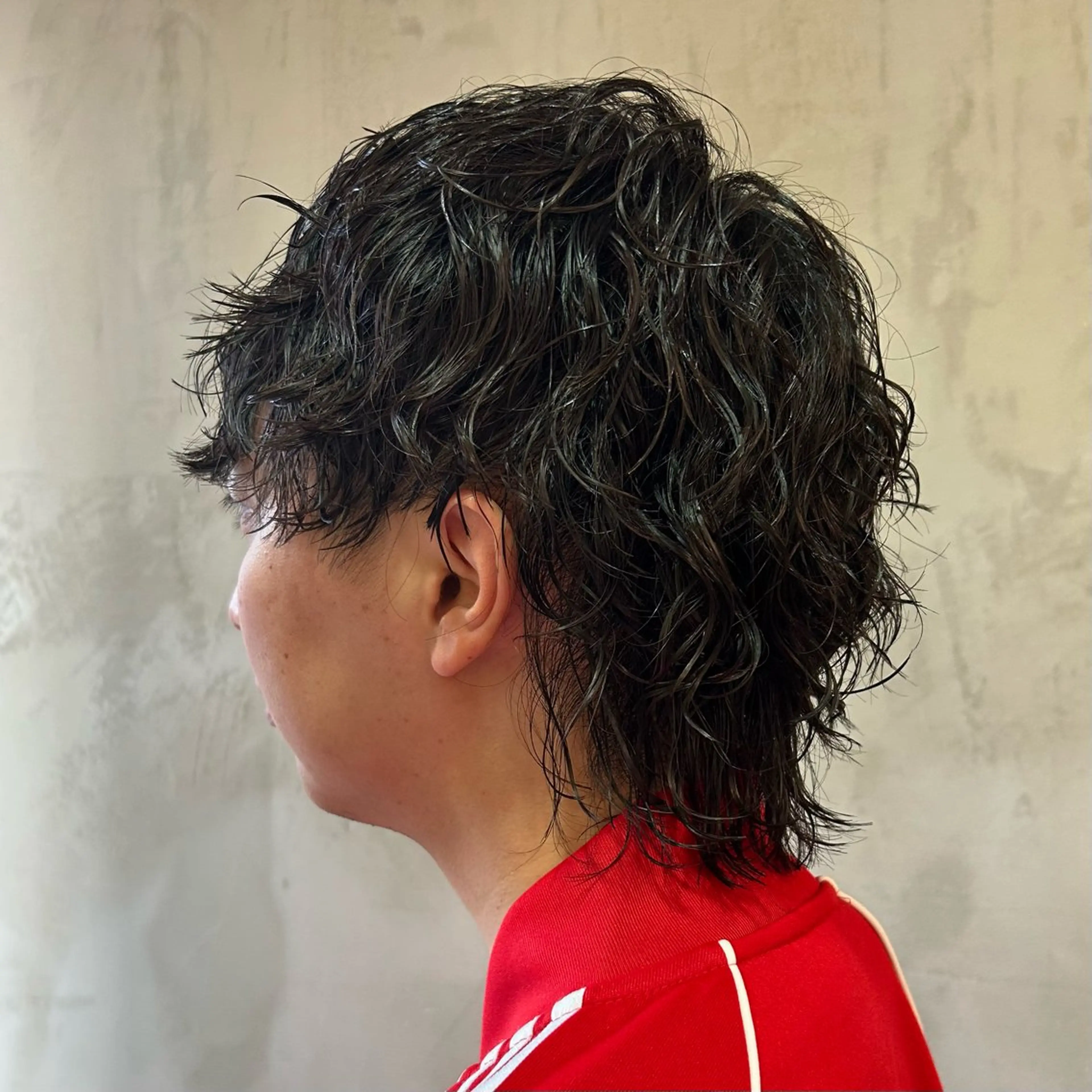 メンズ KUMA🧸インナー /メンズパーマのヘアスタイル