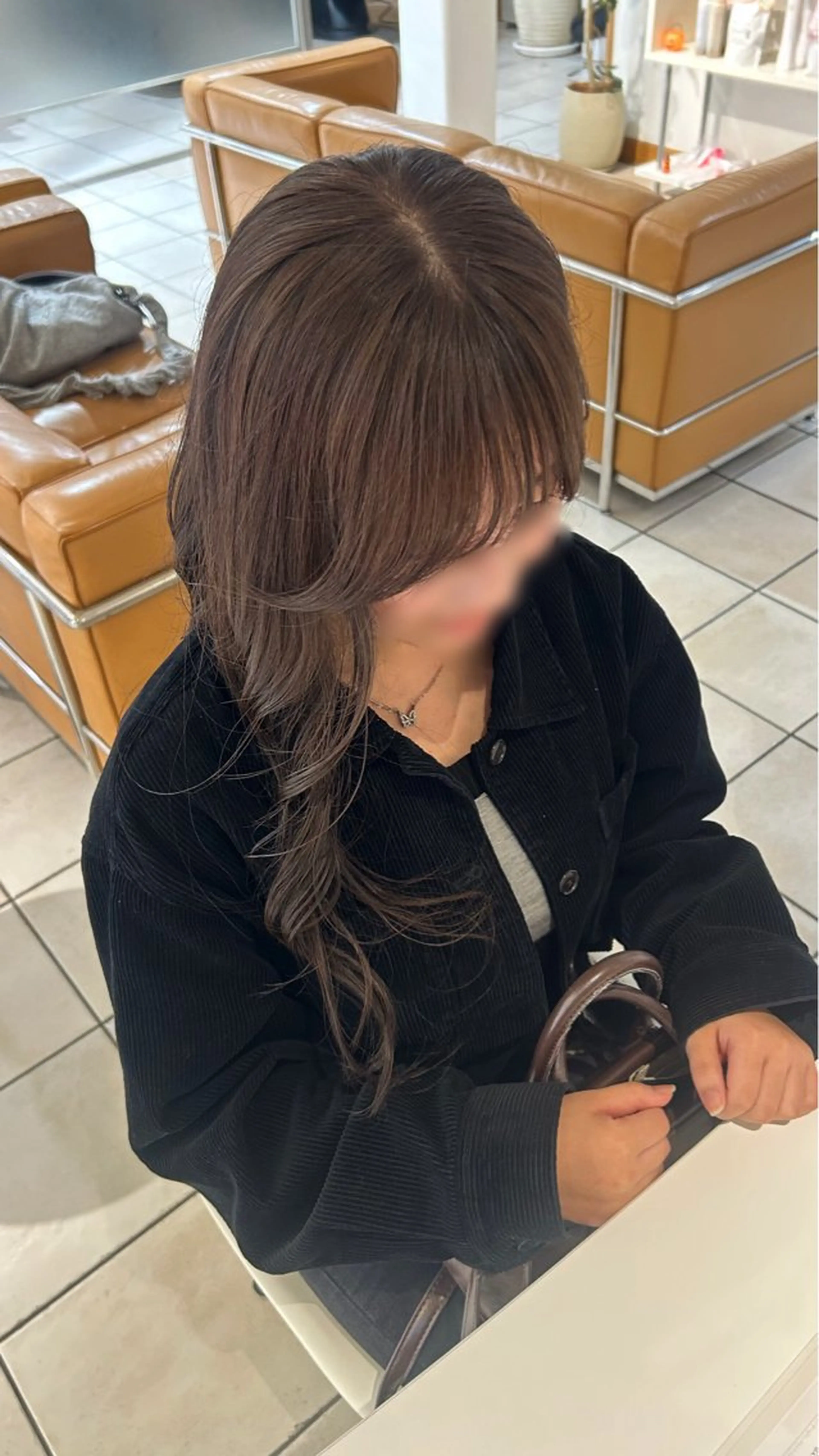 ロング カラー グレージュ カット ヘアカラー nagisa 🌿のヘアスタイル
