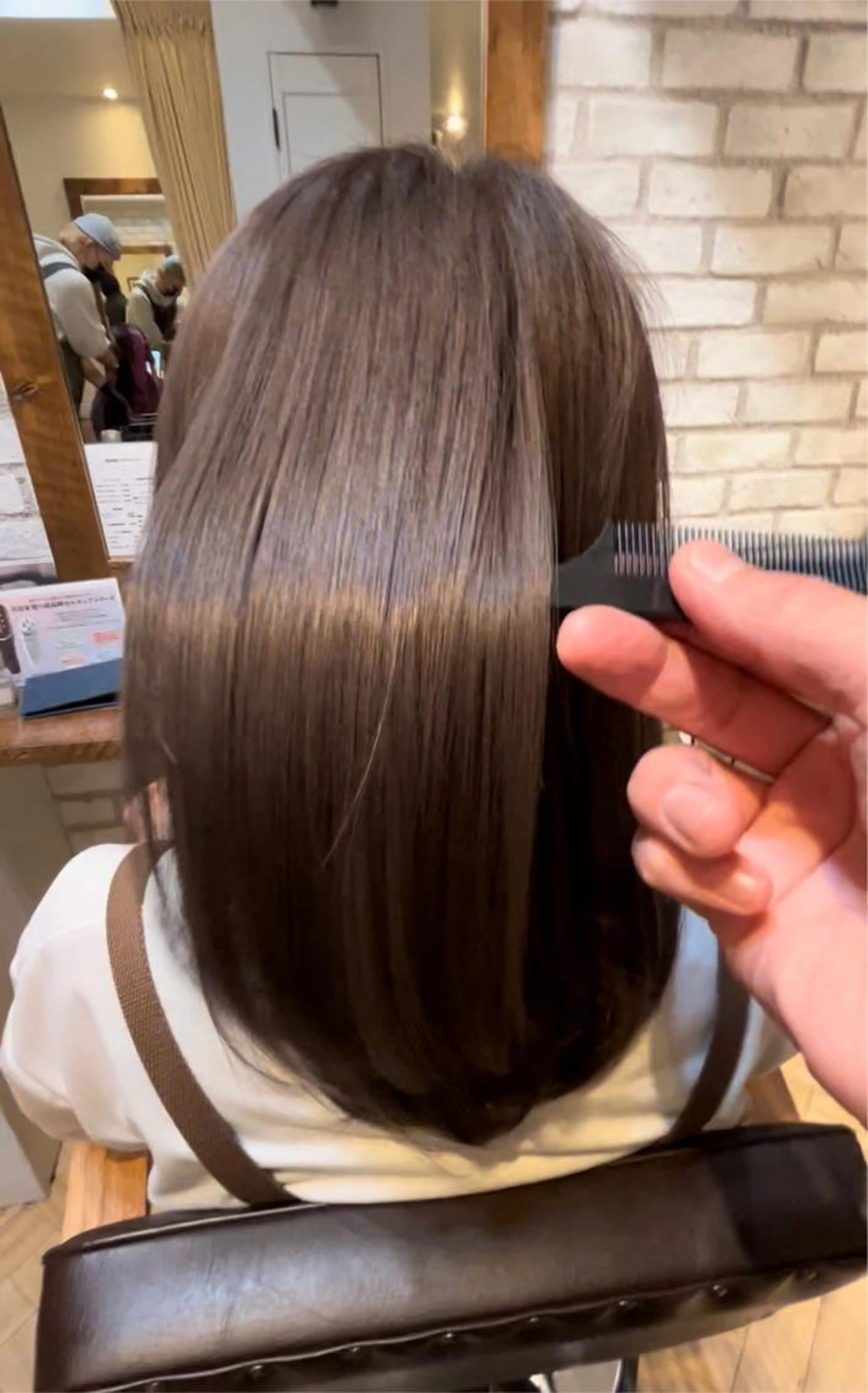 美髪縮毛矯正の写真