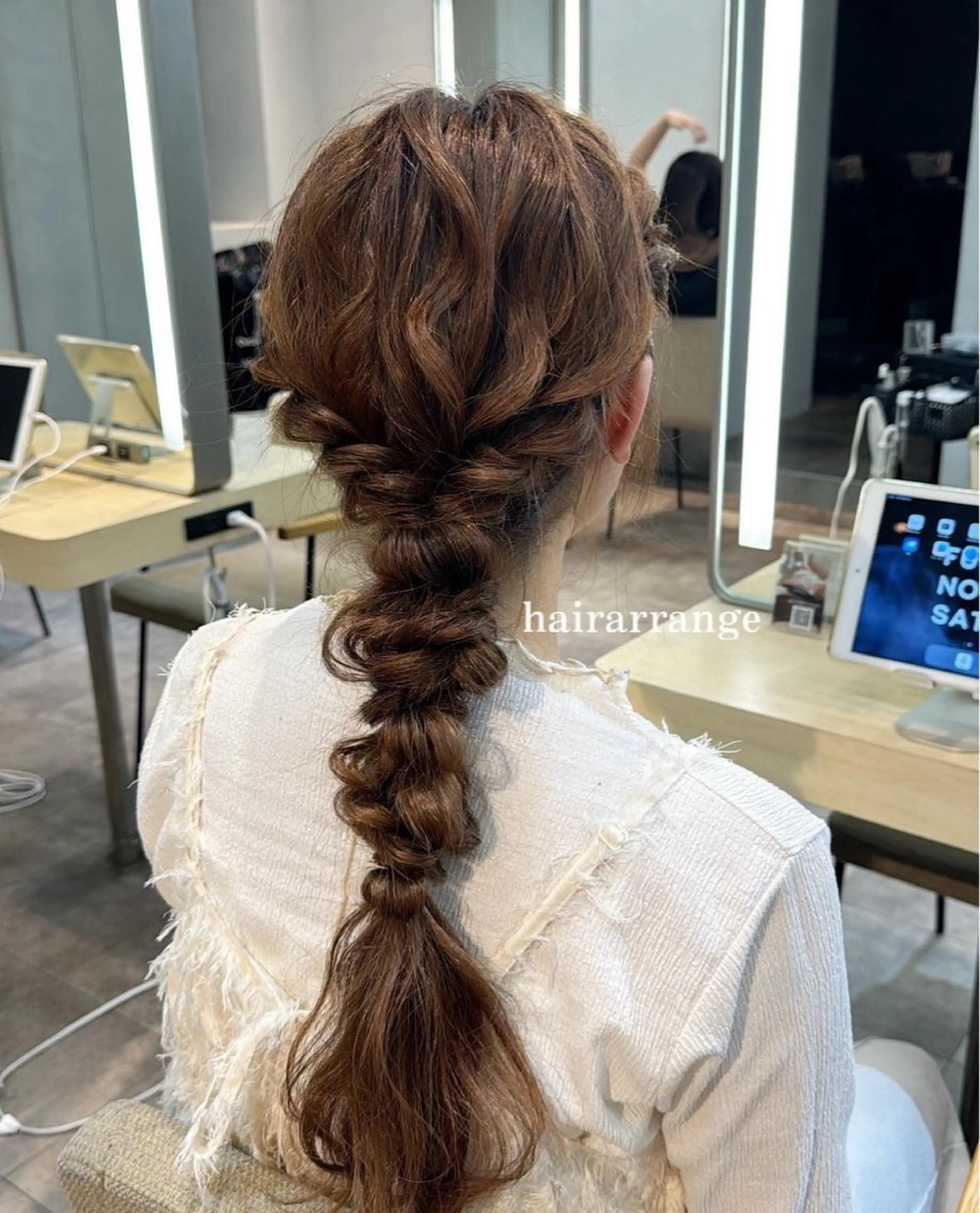 ヘアアレンジ 期間限定 カット　りょうのヘアスタイル