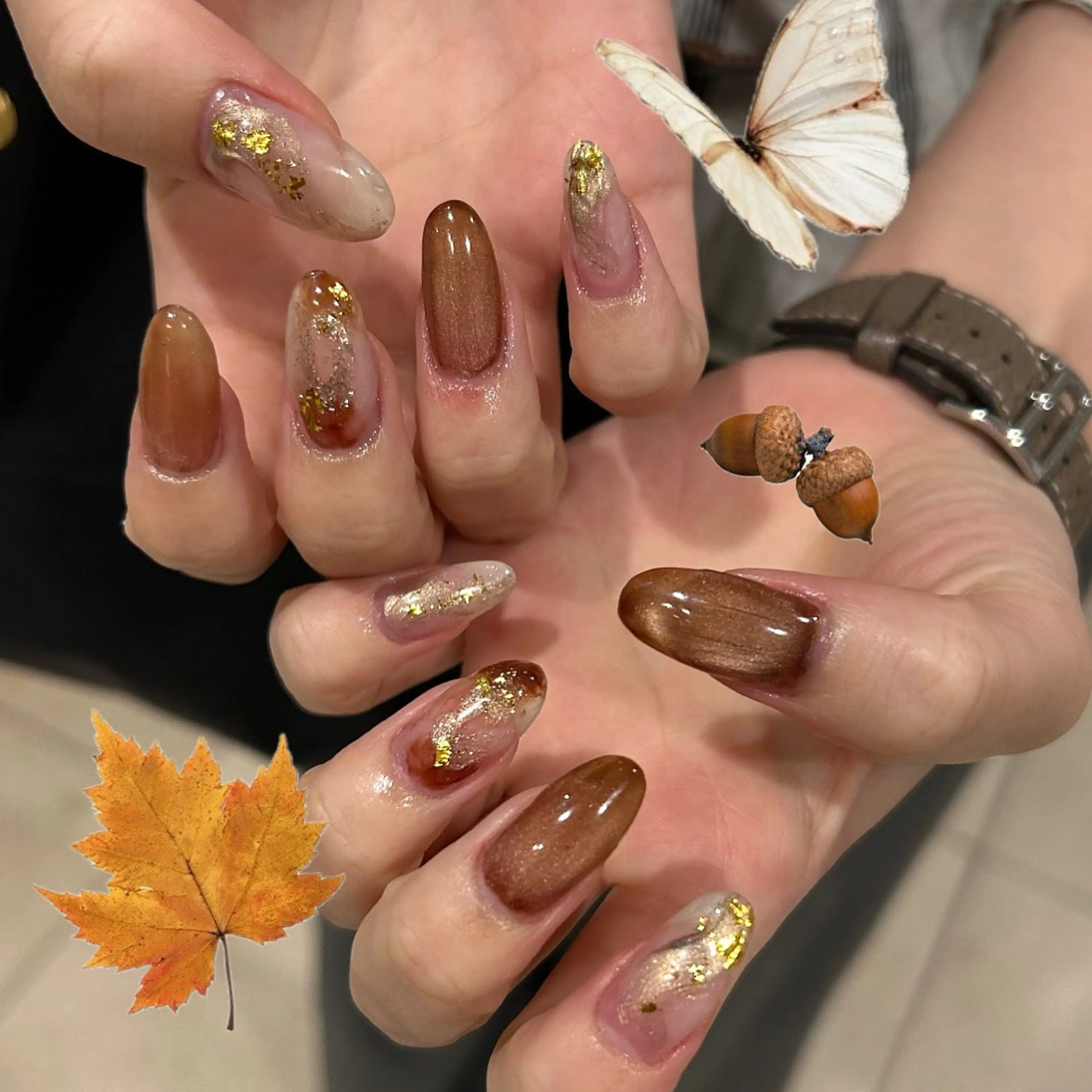 ネイル ハンドネイル フットネイル ASA nail / アート☀︎ニュアンスのネイルデザイン