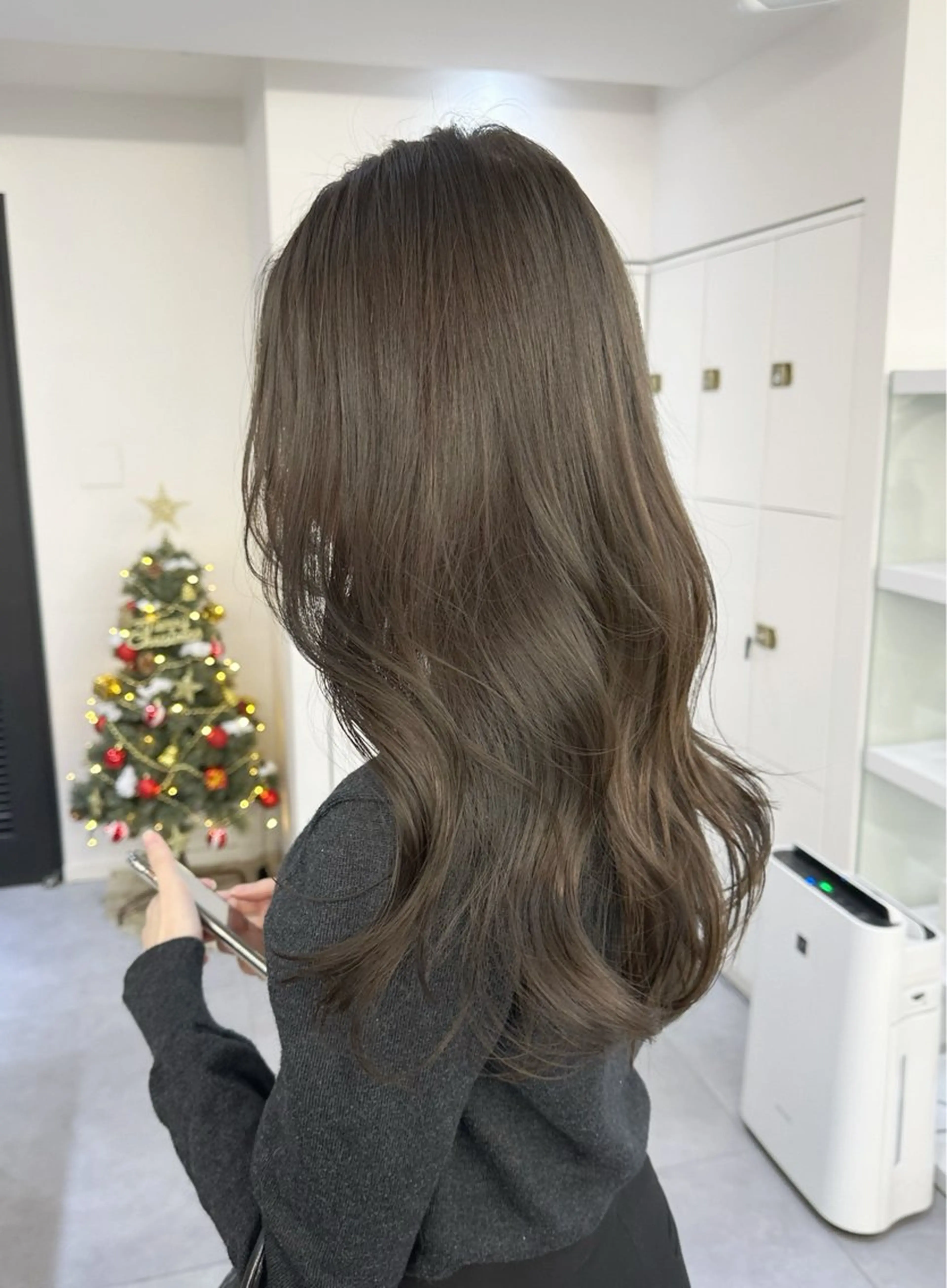 セミロング 髪質改善/艶カラー HANAのヘアスタイル