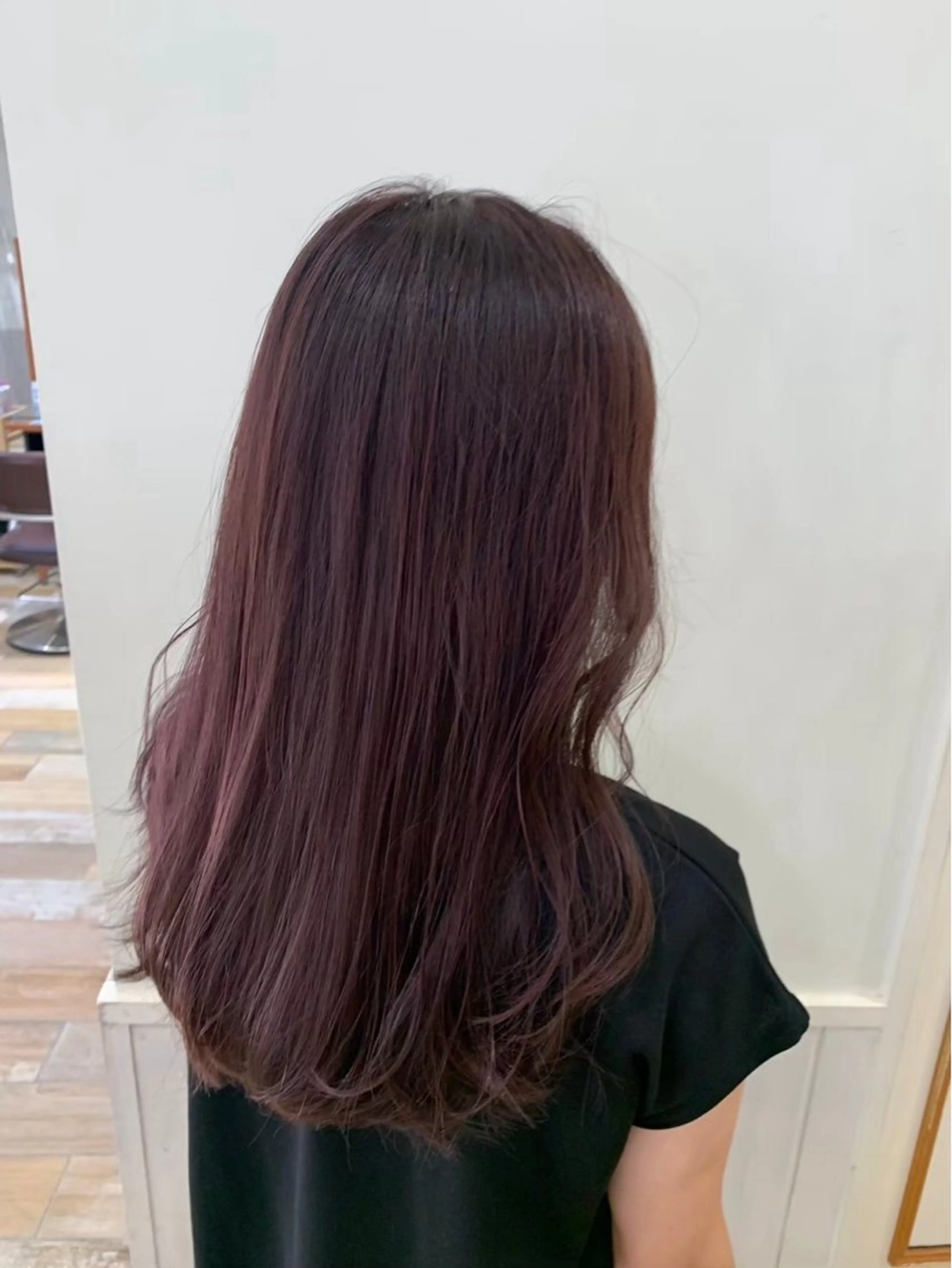 ロング 韓国ヘア ‎⟡.·KANA🐥のヘアスタイル