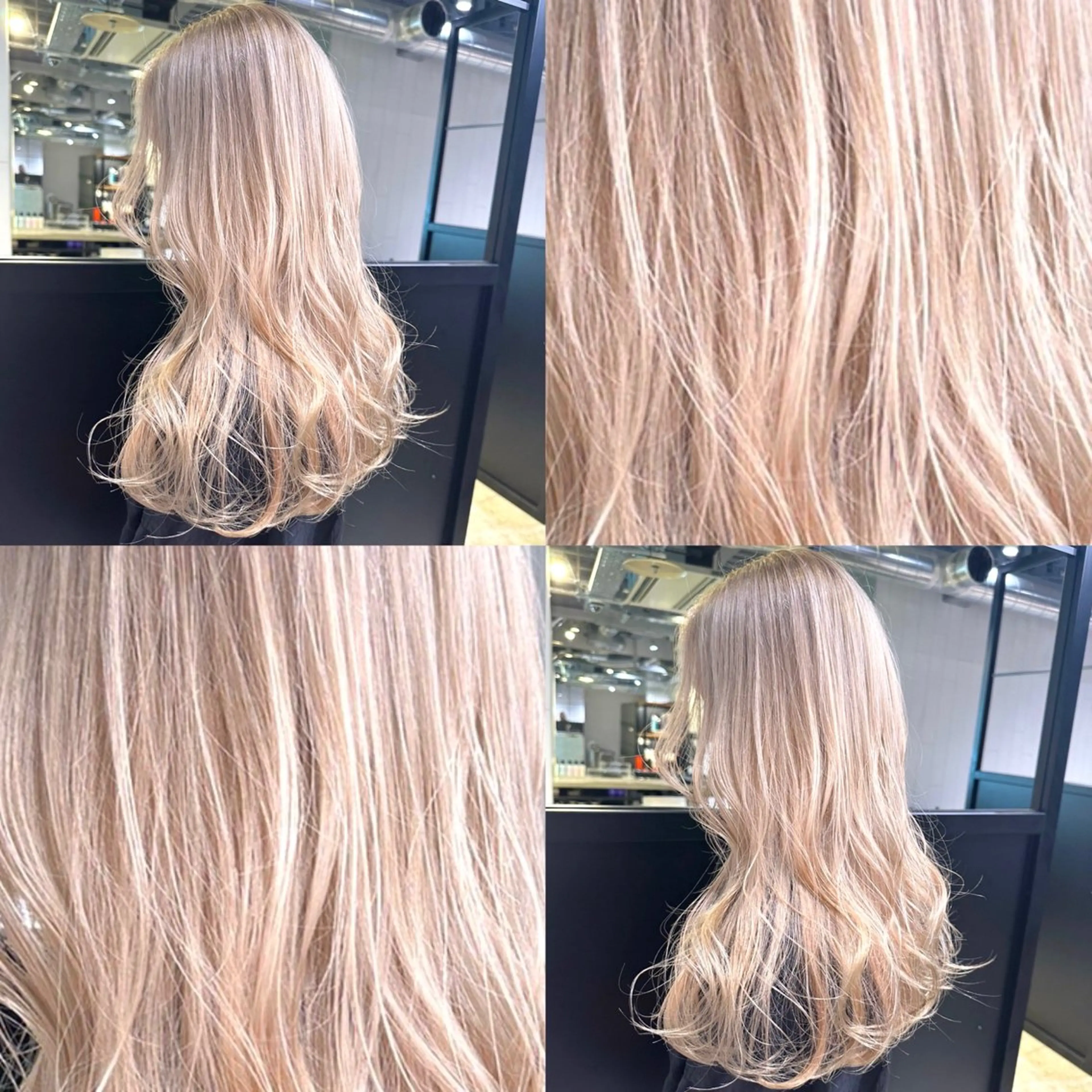 ロング カラー ヘアアレンジ カット ヘアカラー トリートメント ヘアセット 🧸ブリーチ特化/前 髪/しょうじりか🎀のヘアスタイル
