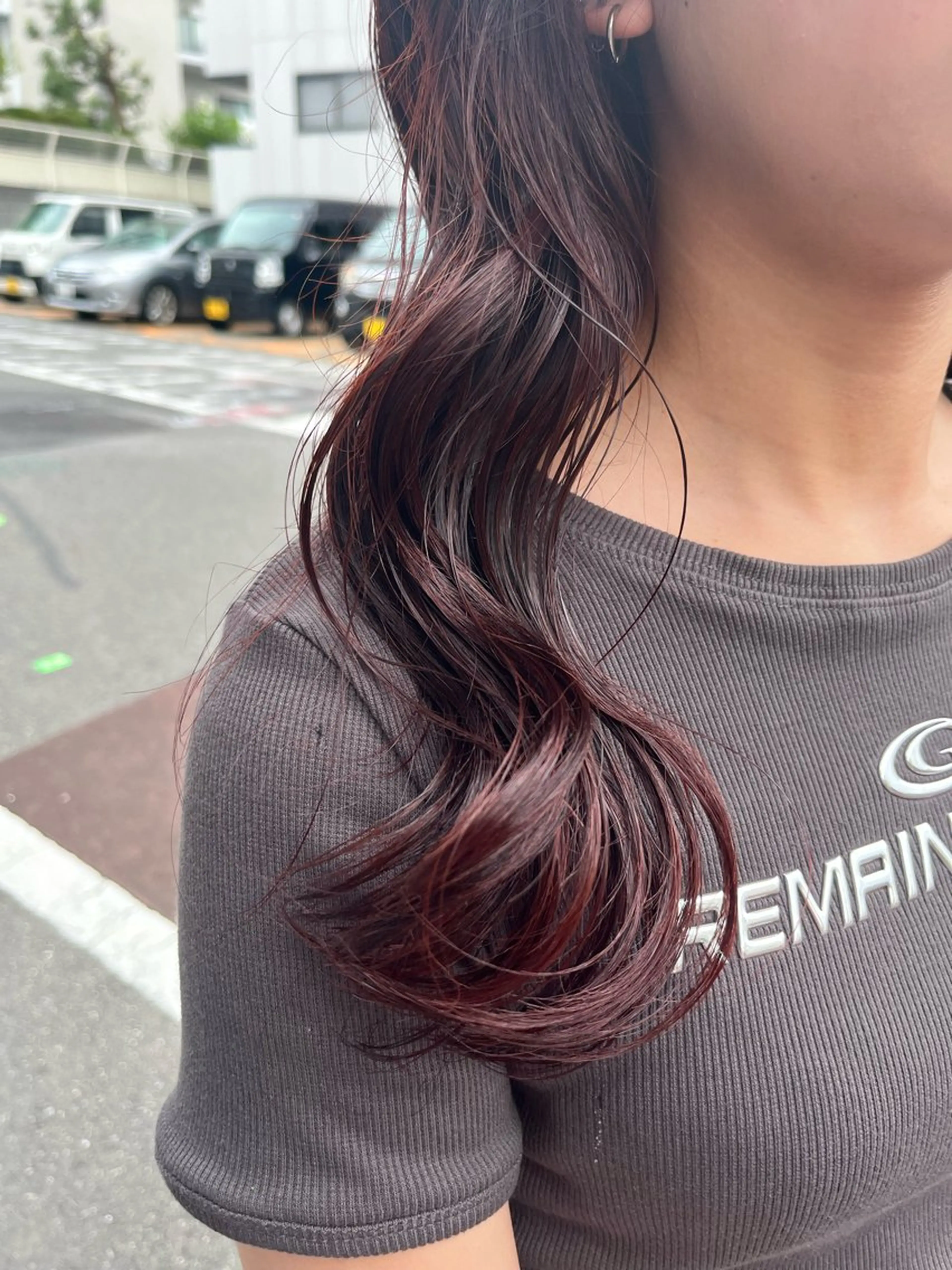 ロング ヘアカラー 藤倉なつみ /玉造のヘアスタイル