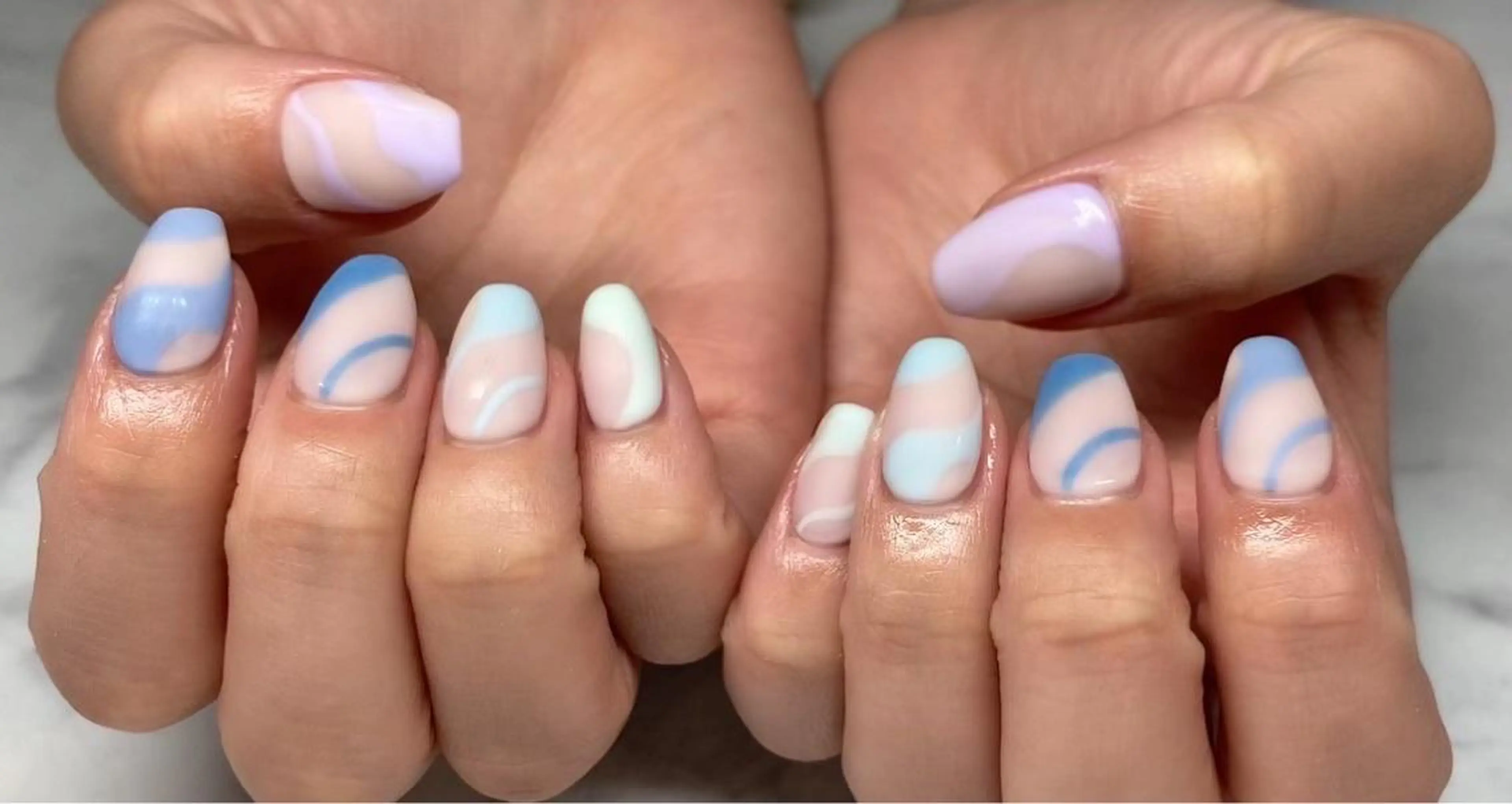 ネイル 長さ出し ジェルネイル 韓国ネイル マグネットネイル 持ち込み ハンドネイル Nail&eye Belire 新宿のネイルデザイン