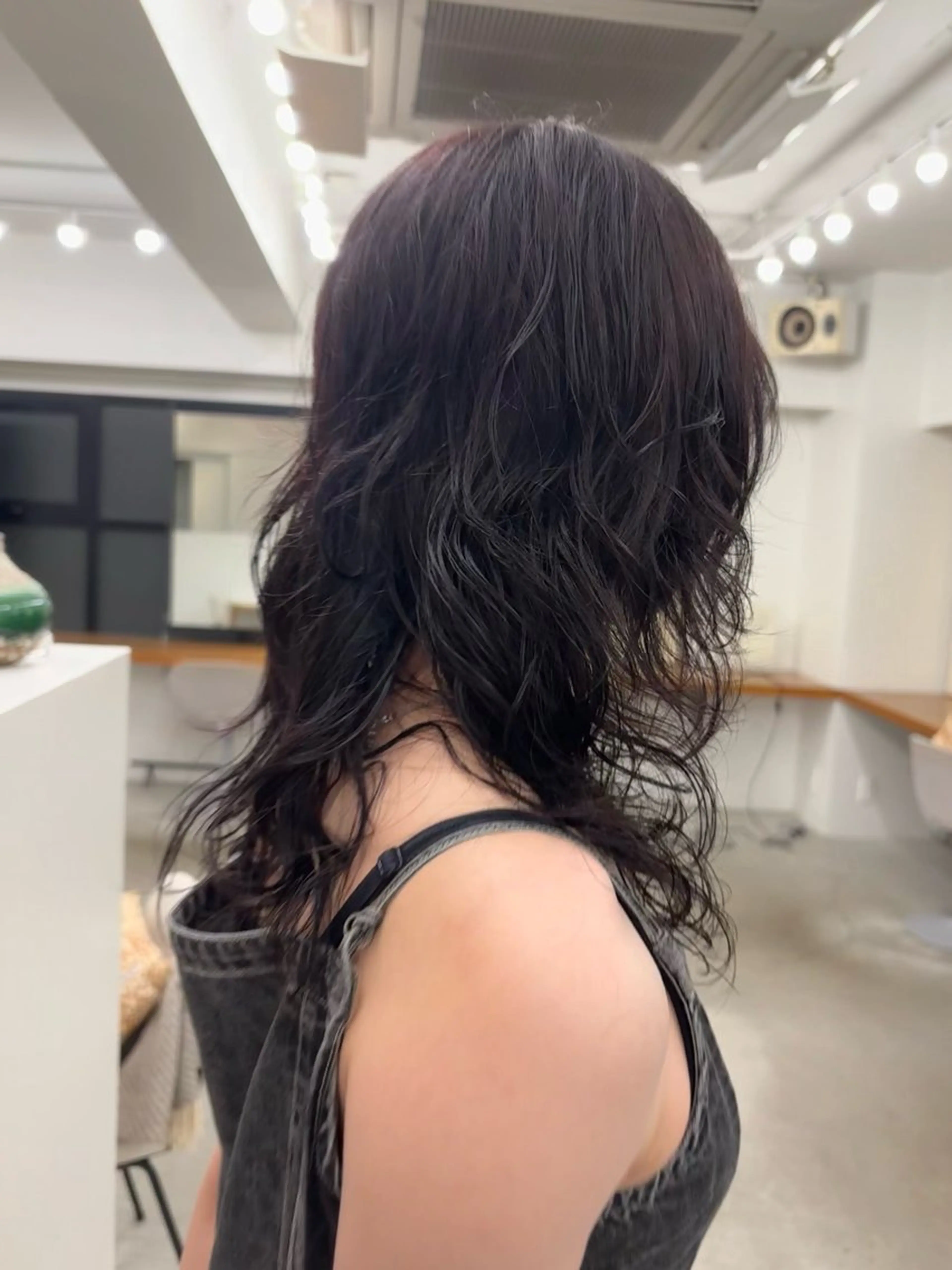 カラー レッドカラー ヘアカラー Sara Ohashiのヘアスタイル