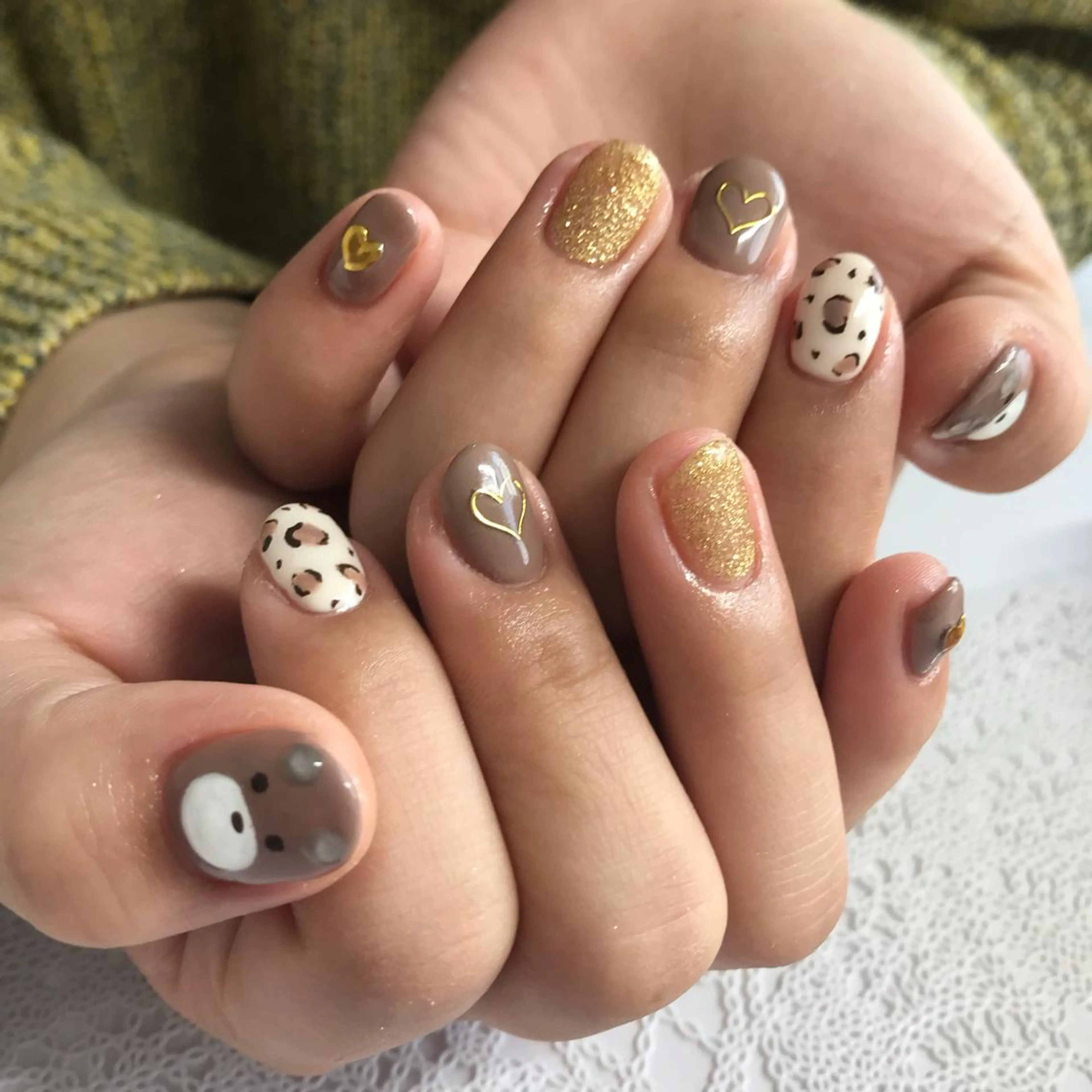 ネイル ハンドネイル フットネイル 菊地 里沙のネイルデザイン