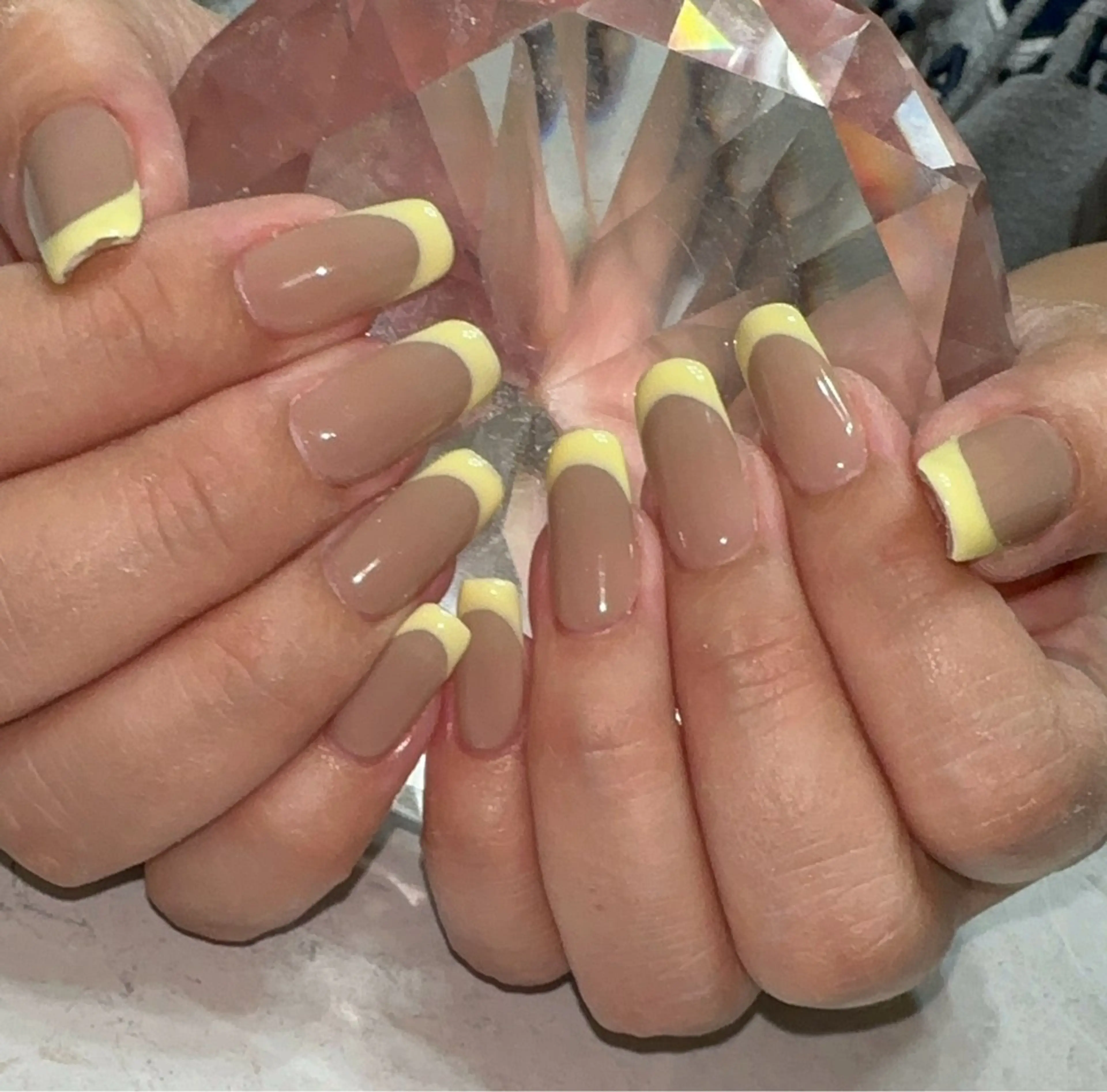 ネイル フレンチネイル パステルネイル ハンドネイル with nail.のネイルデザイン