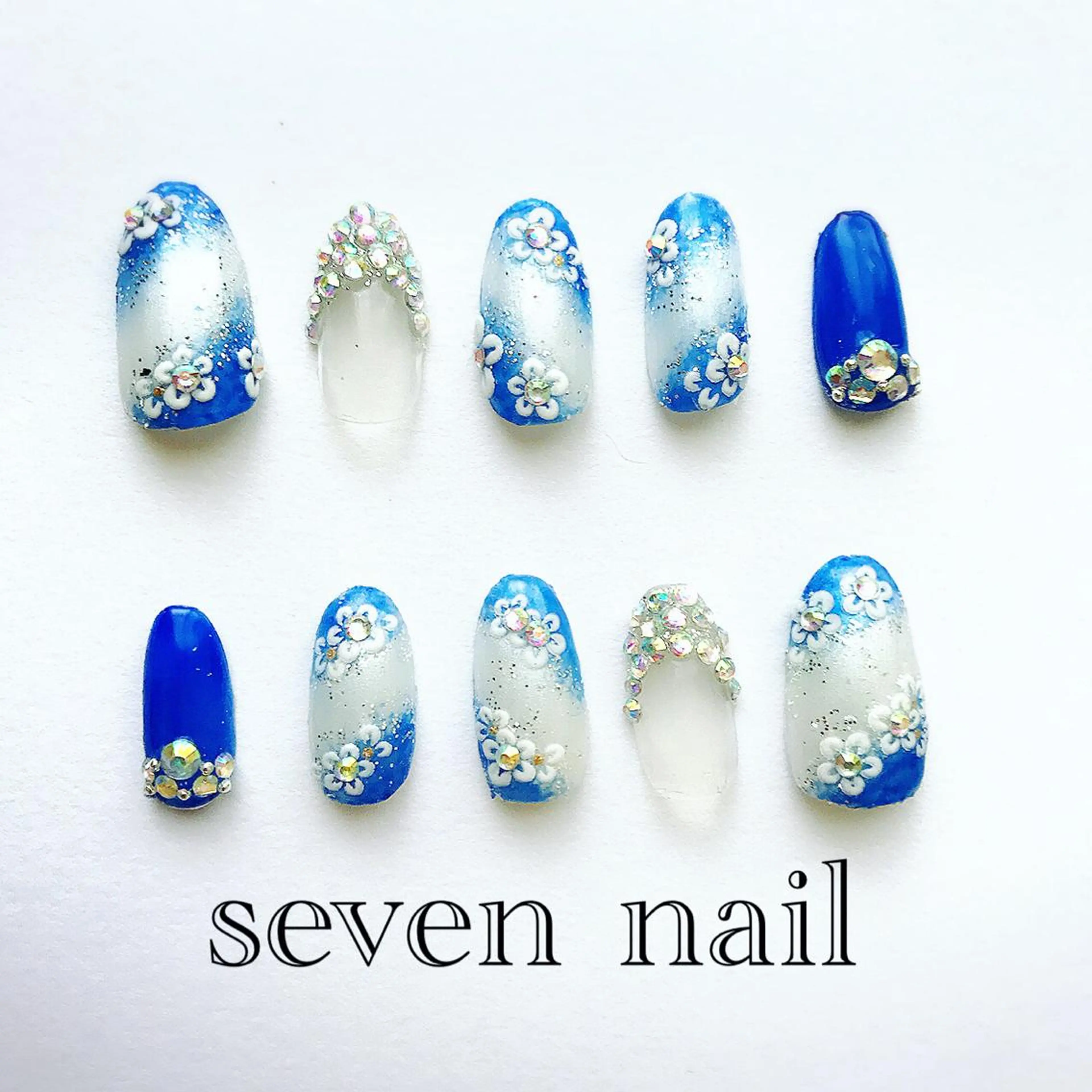 ネイル ブライダルネイル 名倉 なな子のネイルデザイン