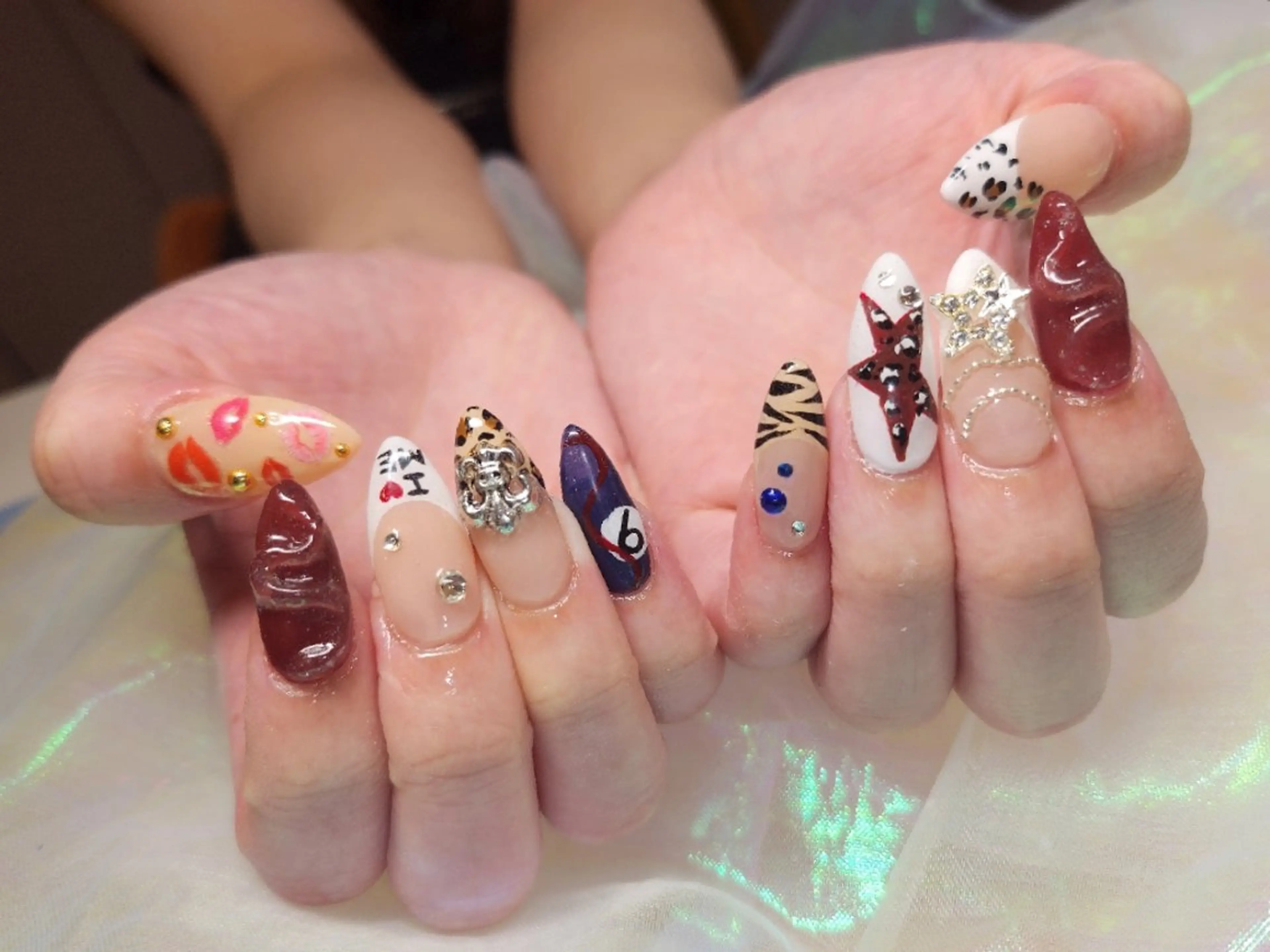 ネイル ハンドネイル 💜bora .のネイルデザイン