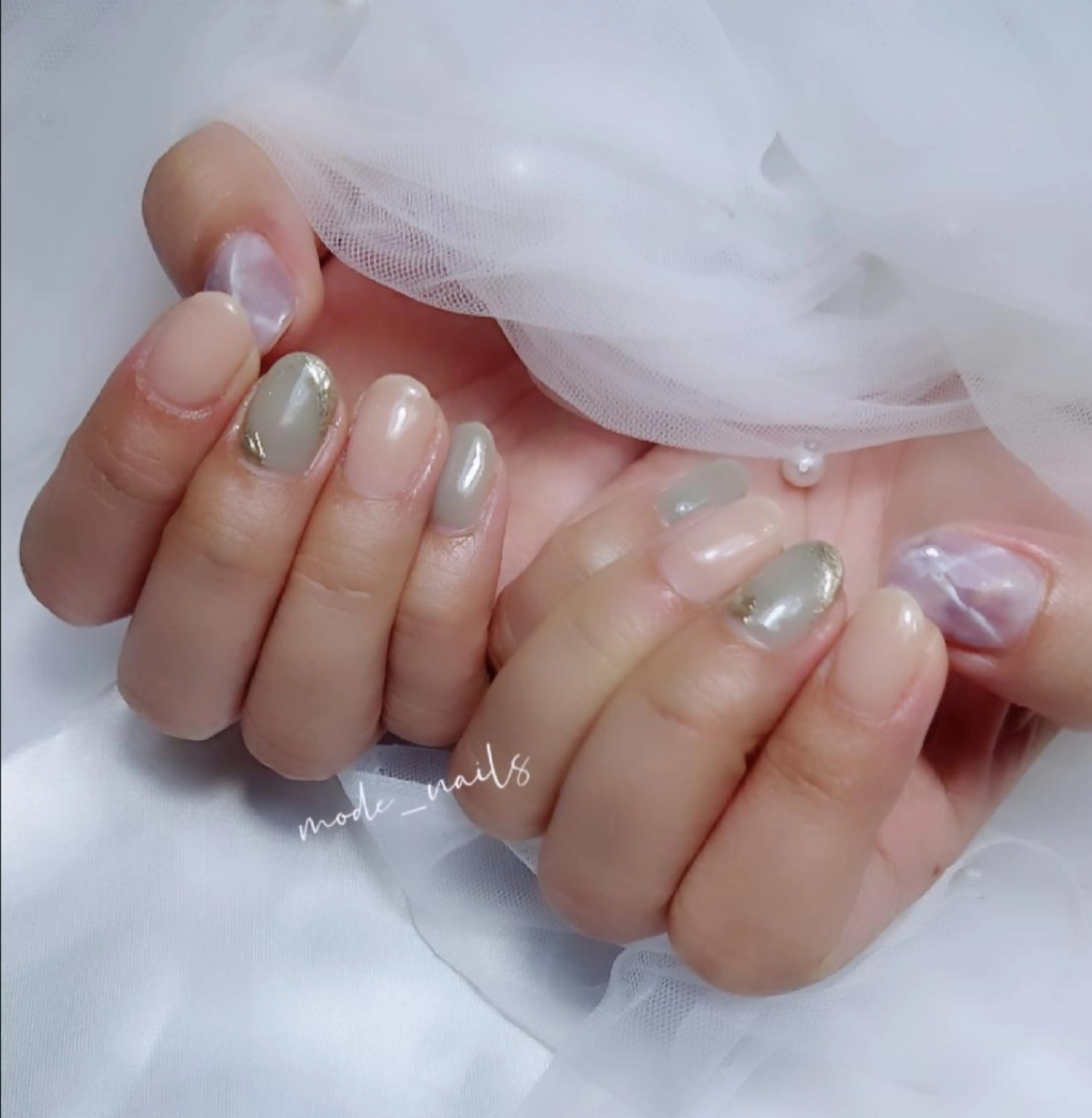ネイル 滋賀県草津市ネイル mode_nailsのネイルデザイン