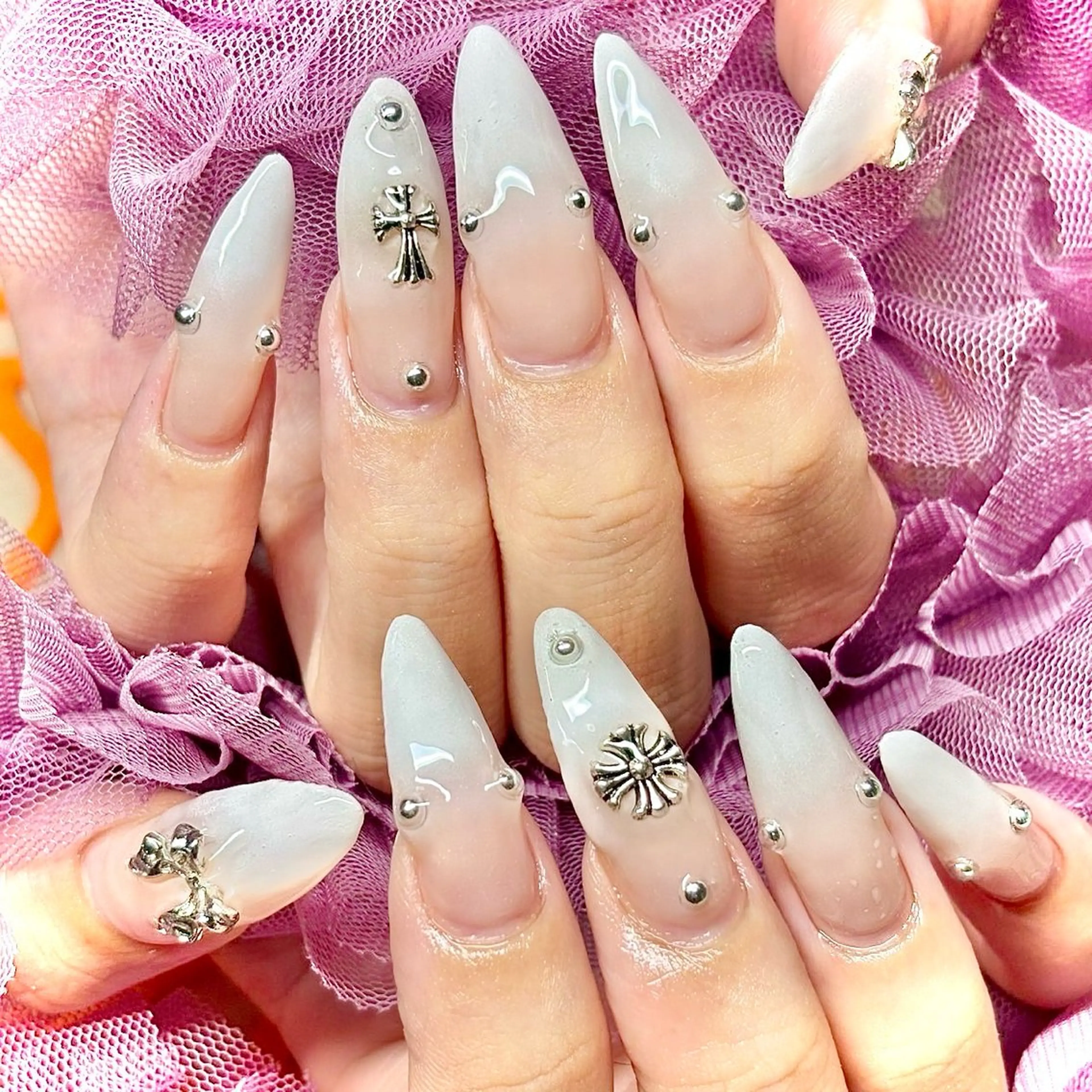 ネイル 韓国ネイル スカルプネイル 夏ネイル ワンホンネイル miminon 自宅ネイルサロンのネイルデザイン