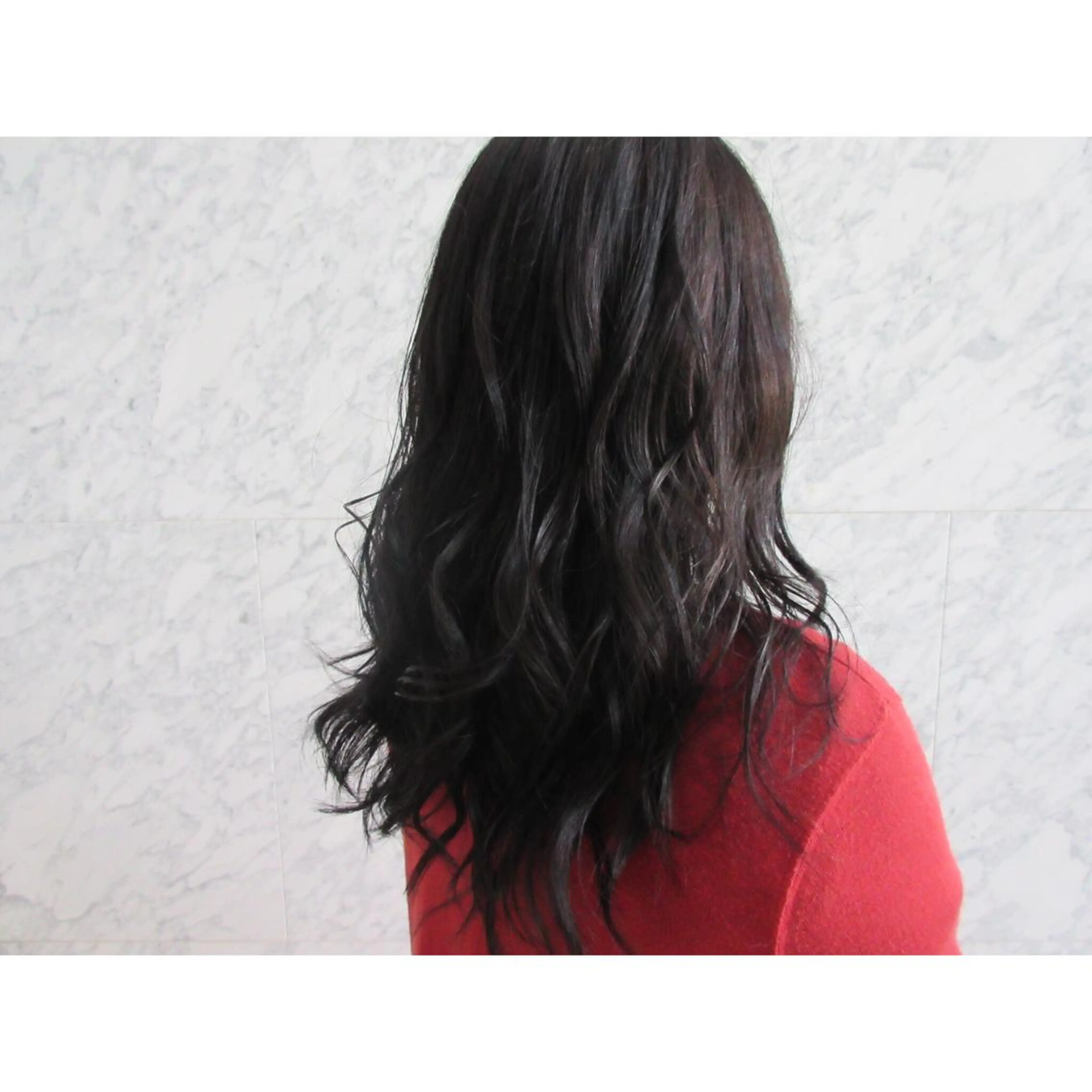 ロング カラー なかの たくみのヘアスタイル