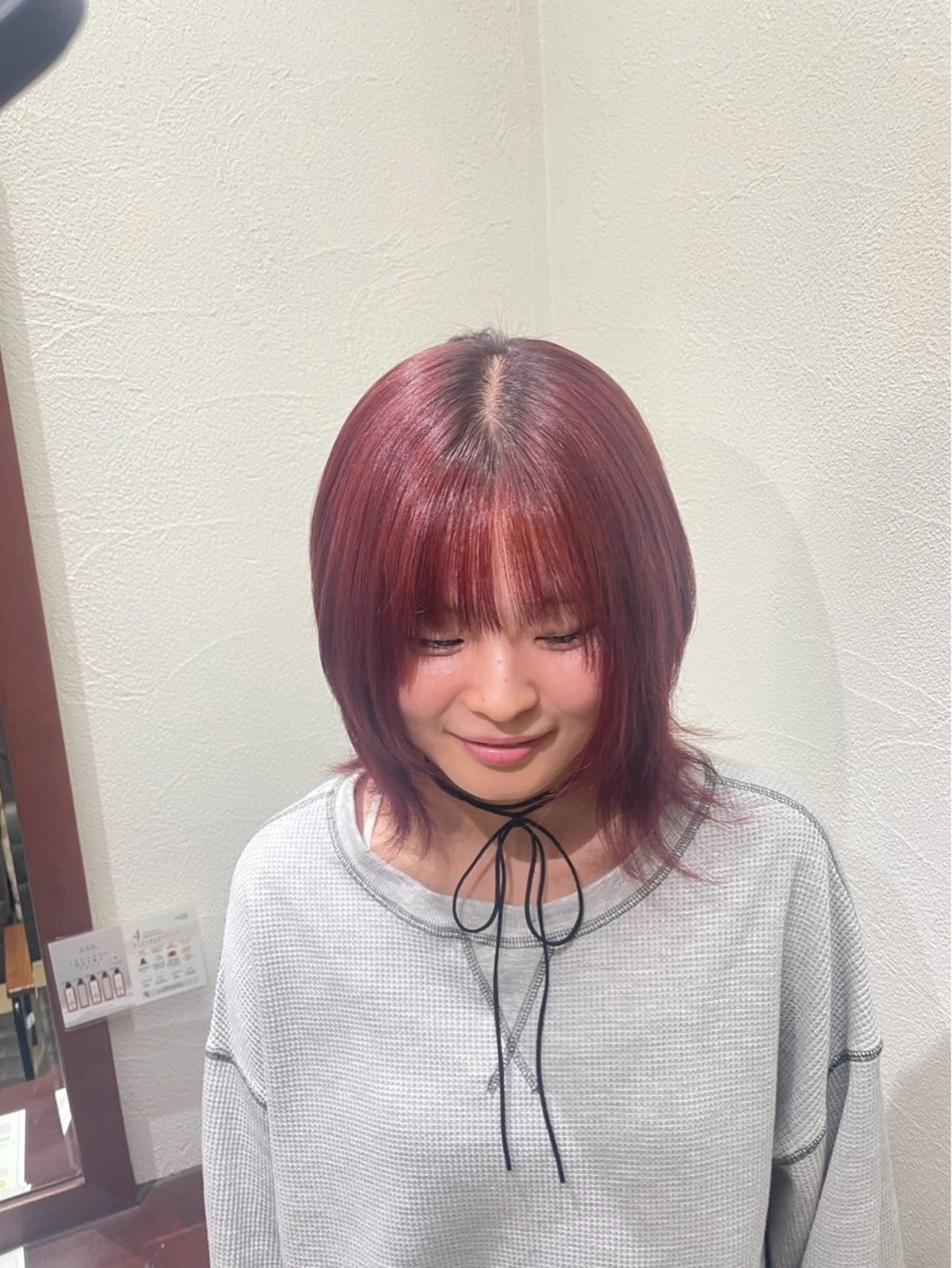 ミディアム カラー ヘアカラー TOTOSA  Coming所属・我満 宏映のヘアスタイル