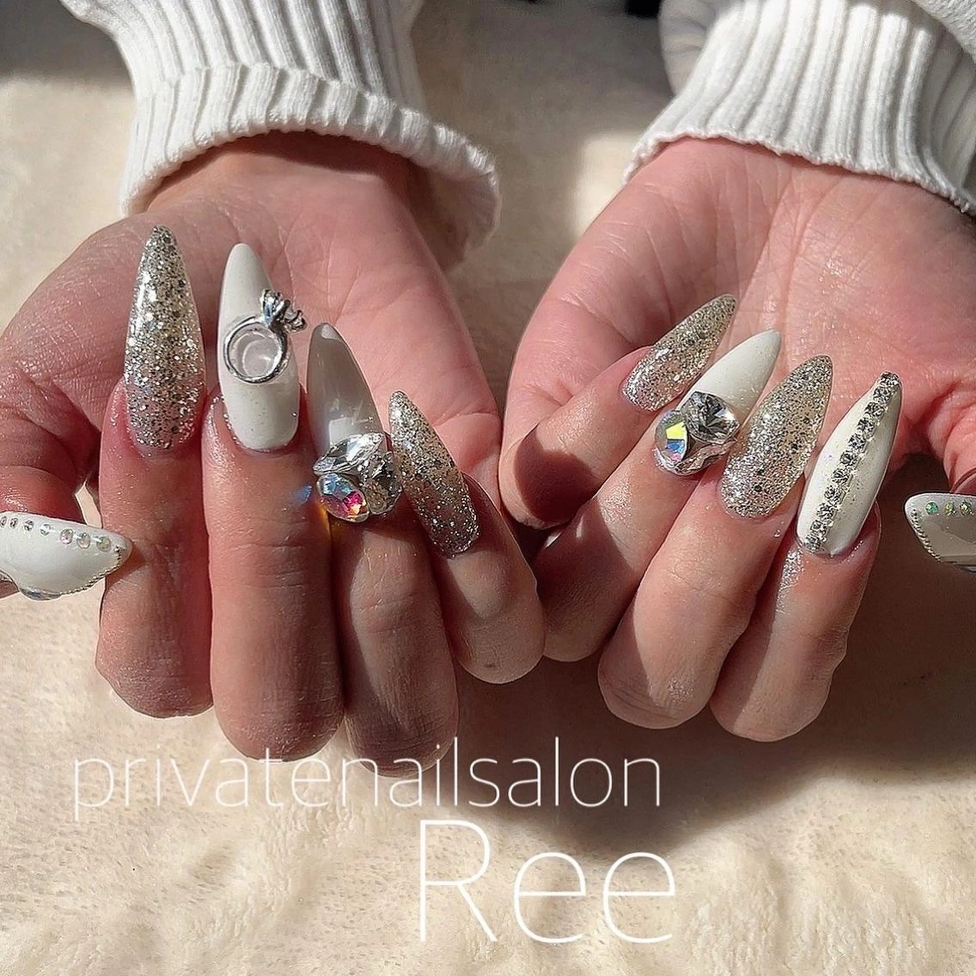 ネイル 知花 梨花のネイルデザイン