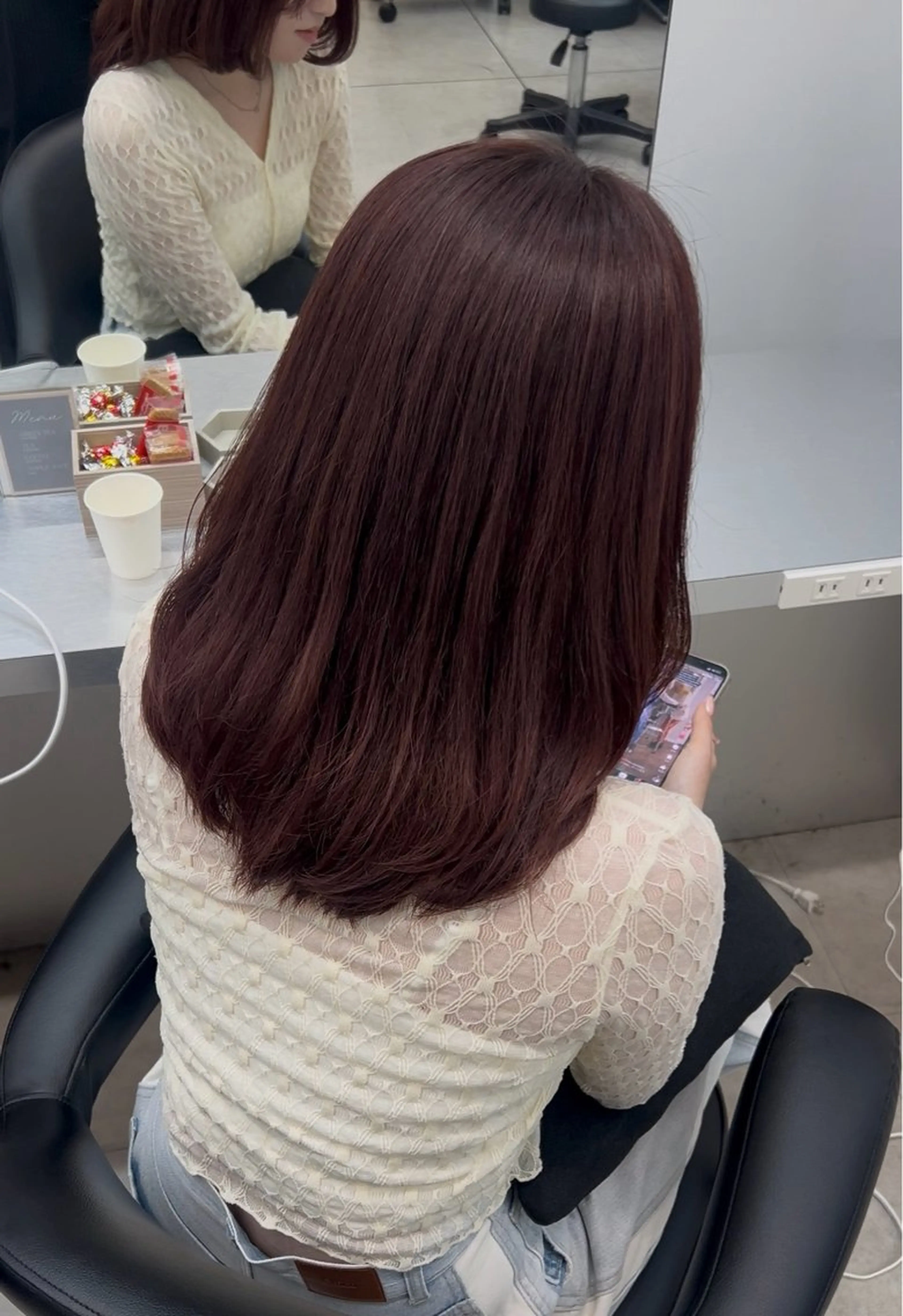 ミディアム クララ 🐈‍⬛のヘアスタイル