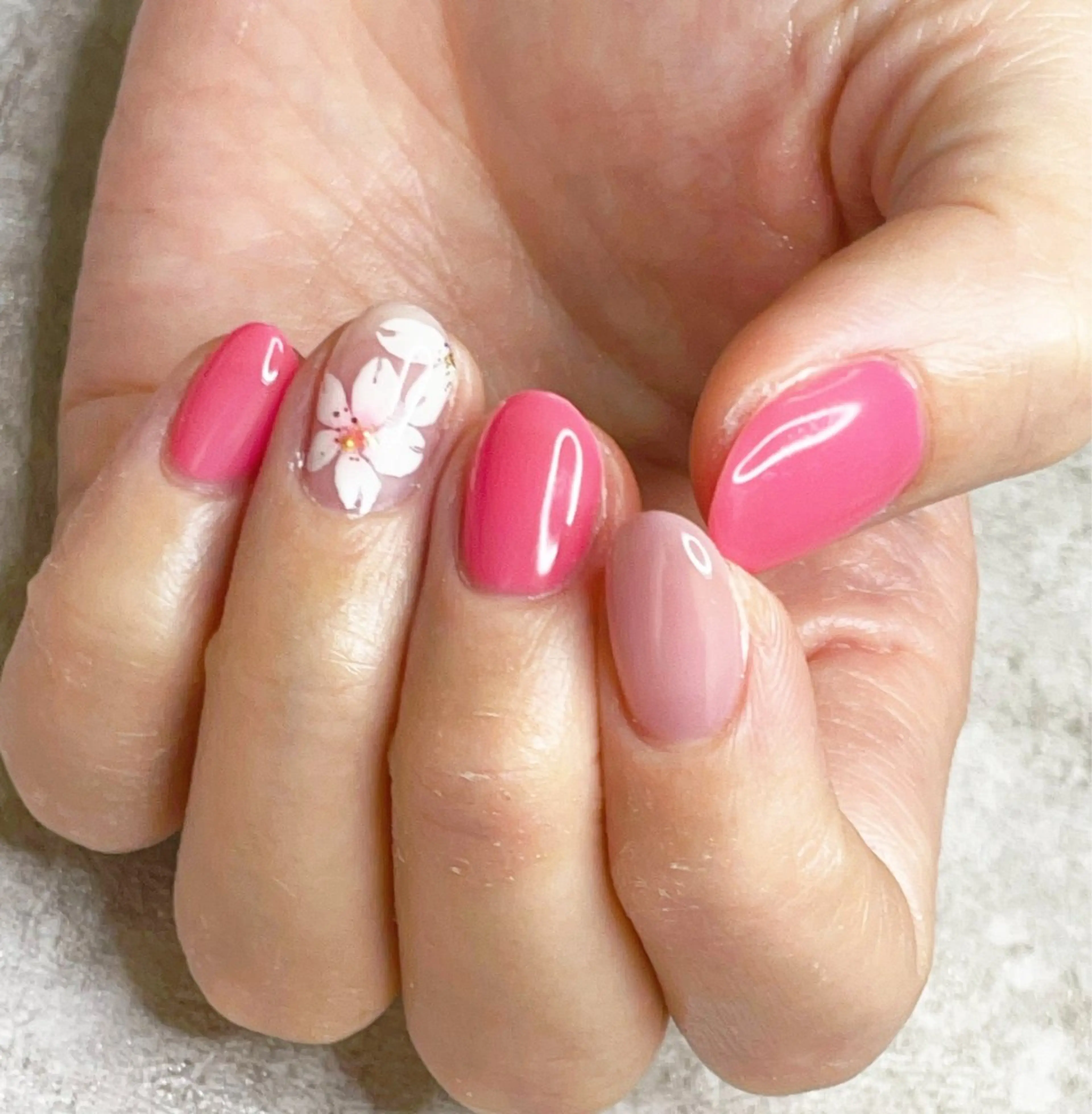 ネイル 桜ネイル 春ネイル Elm beauty salonのその他イメージ