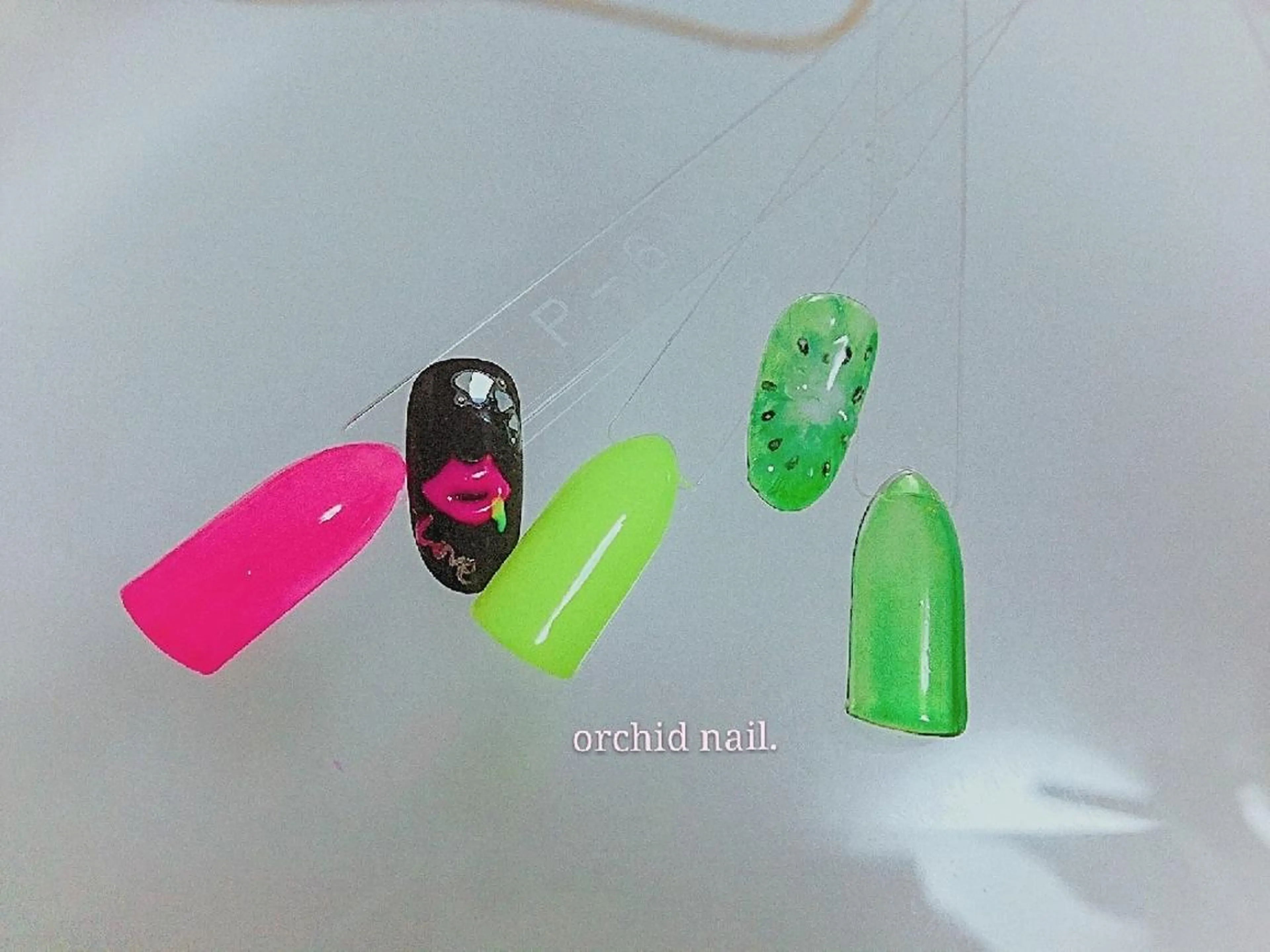 ネイル orchid ♡オーキッドのネイルデザイン