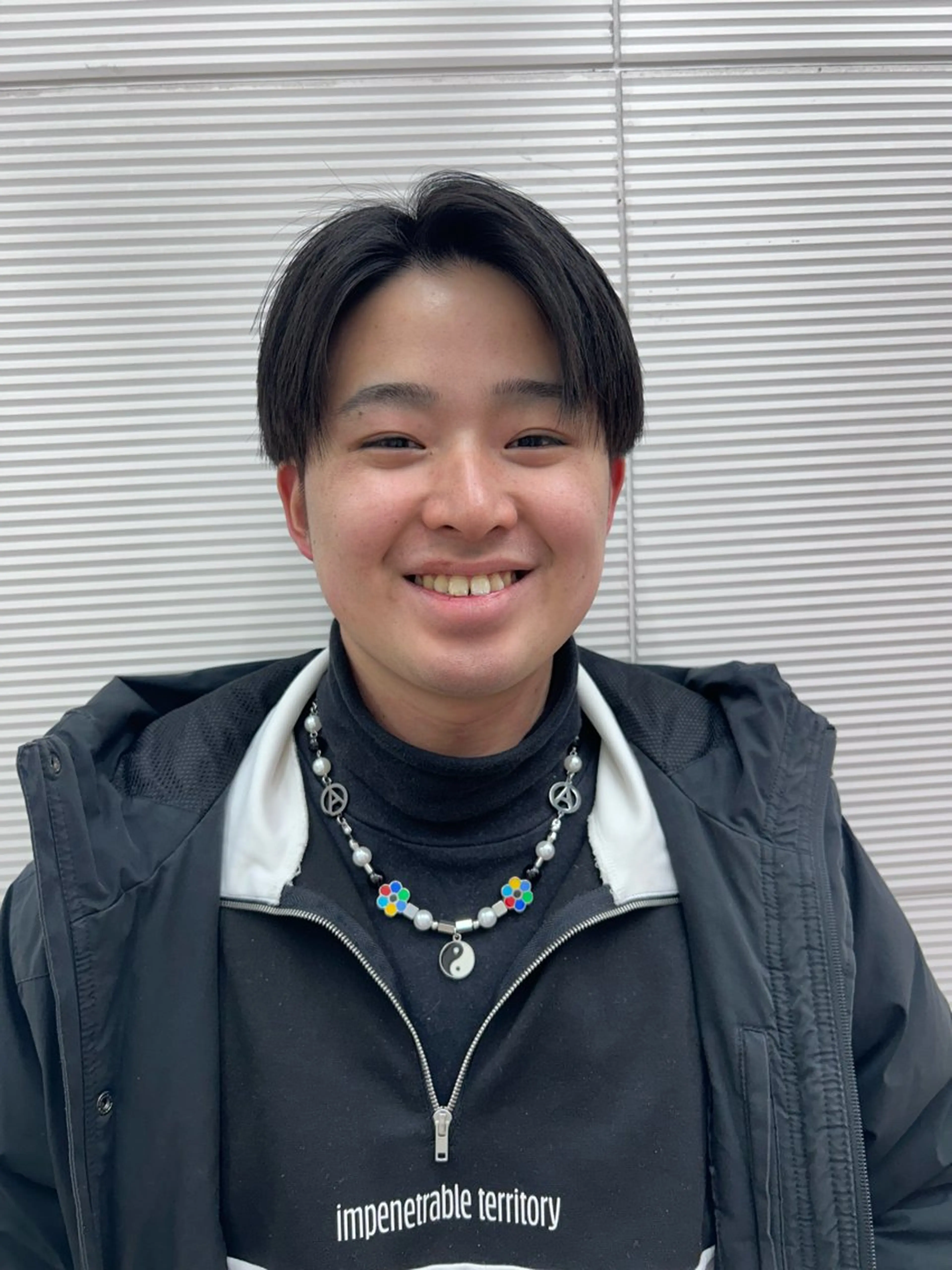 メンズ 毛流れパーマ/ Rukiaのヘアスタイル