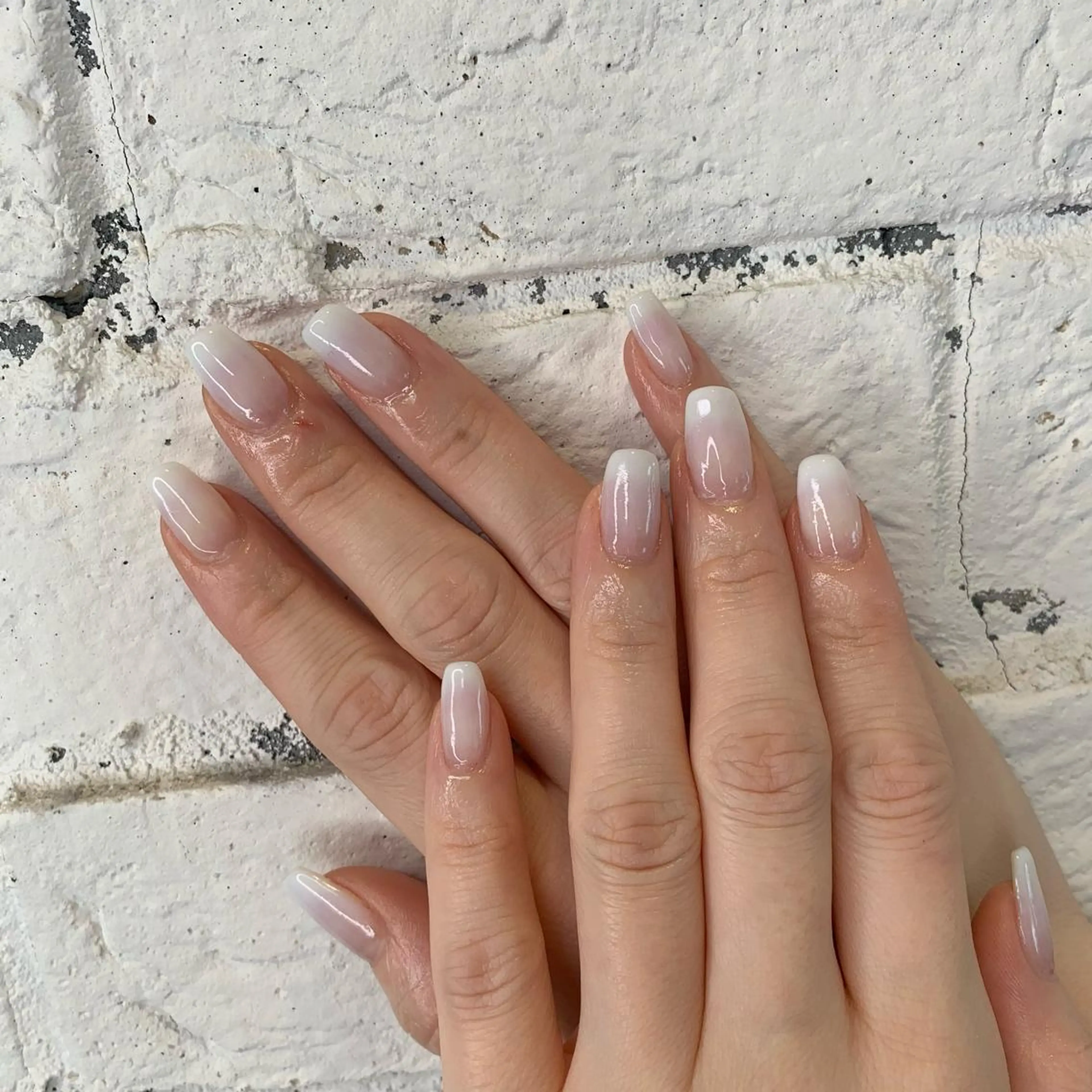 ネイル グラデーション スクエアネイル eri chan nailのネイルデザイン
