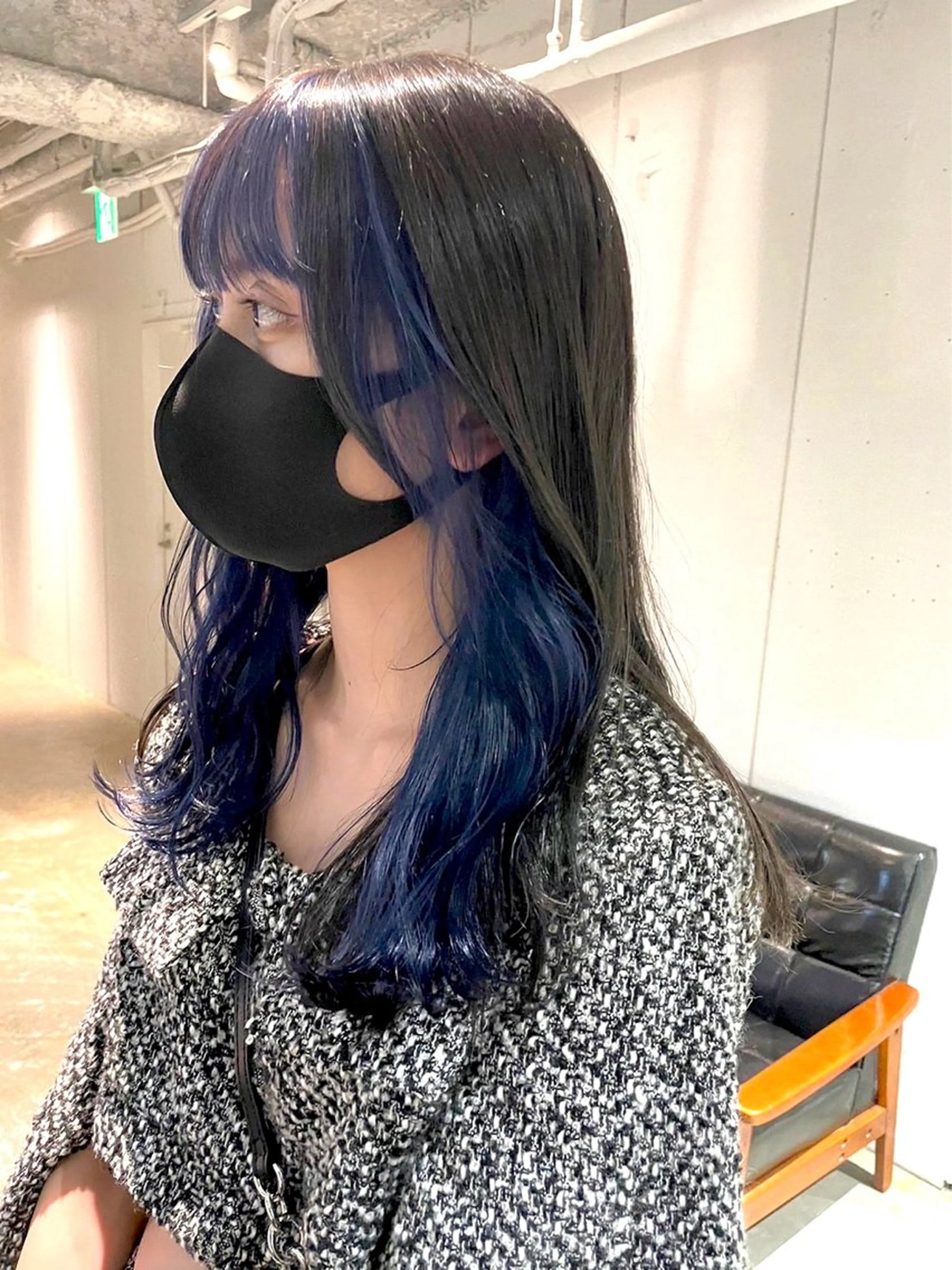 ミディアム カラー カット ヘアカラー トリートメント CHERIM ❤️‍🔥新家光葉のヘアスタイル