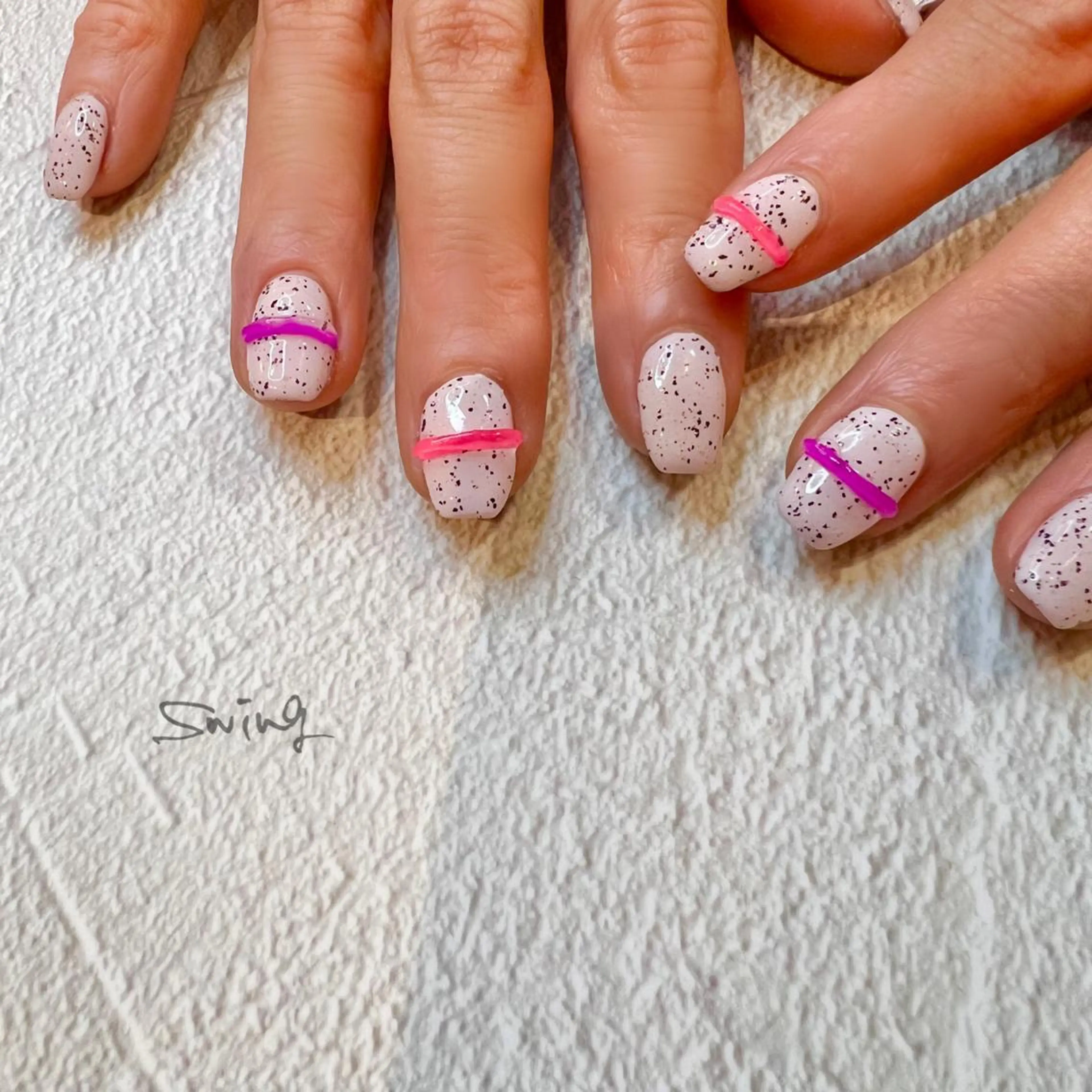 ネイル ぷっくりネイル SWING Nail Salon所属・Yoshida Takakoのネイルデザイン