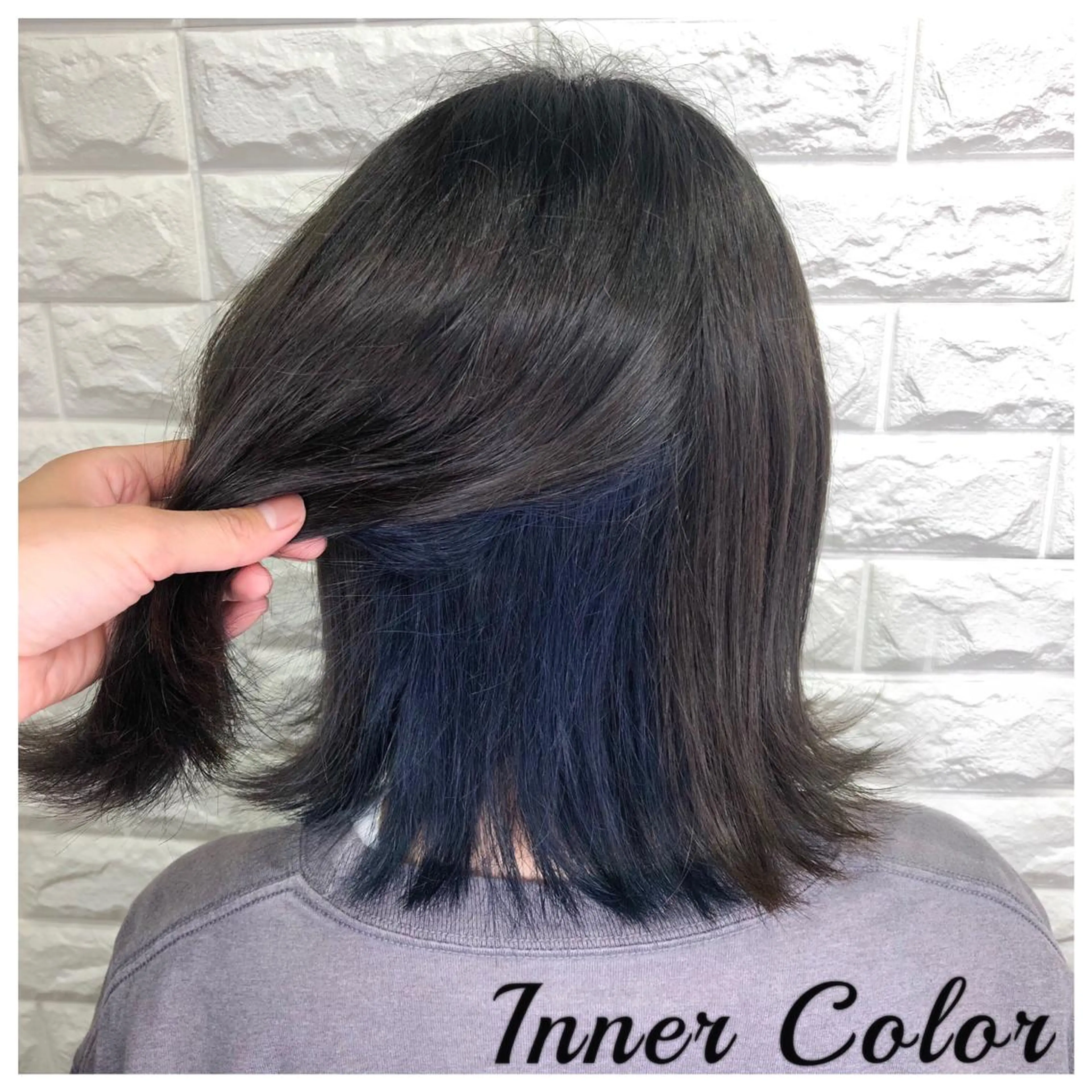 ミディアム カラー yuuka🌻 ハイライト/艶カラーのヘアスタイル