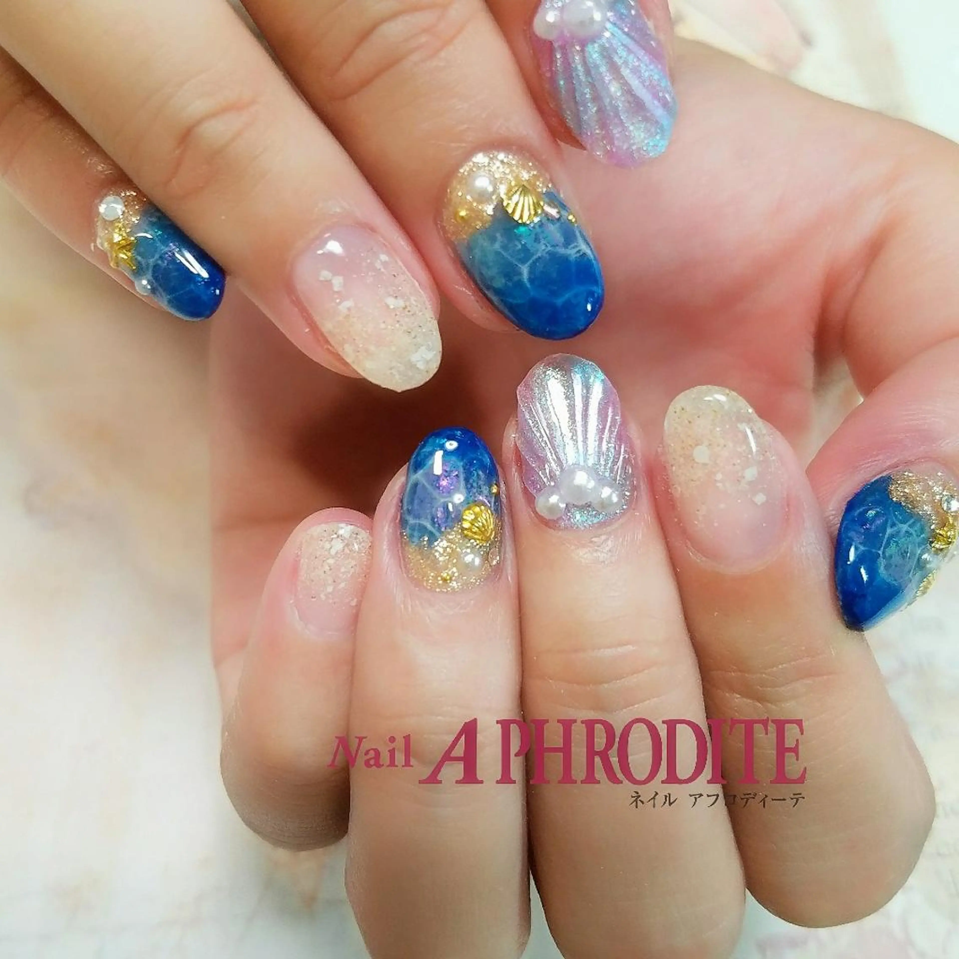ネイル 夏ネイル Nail  Aphroditeのネイルデザイン