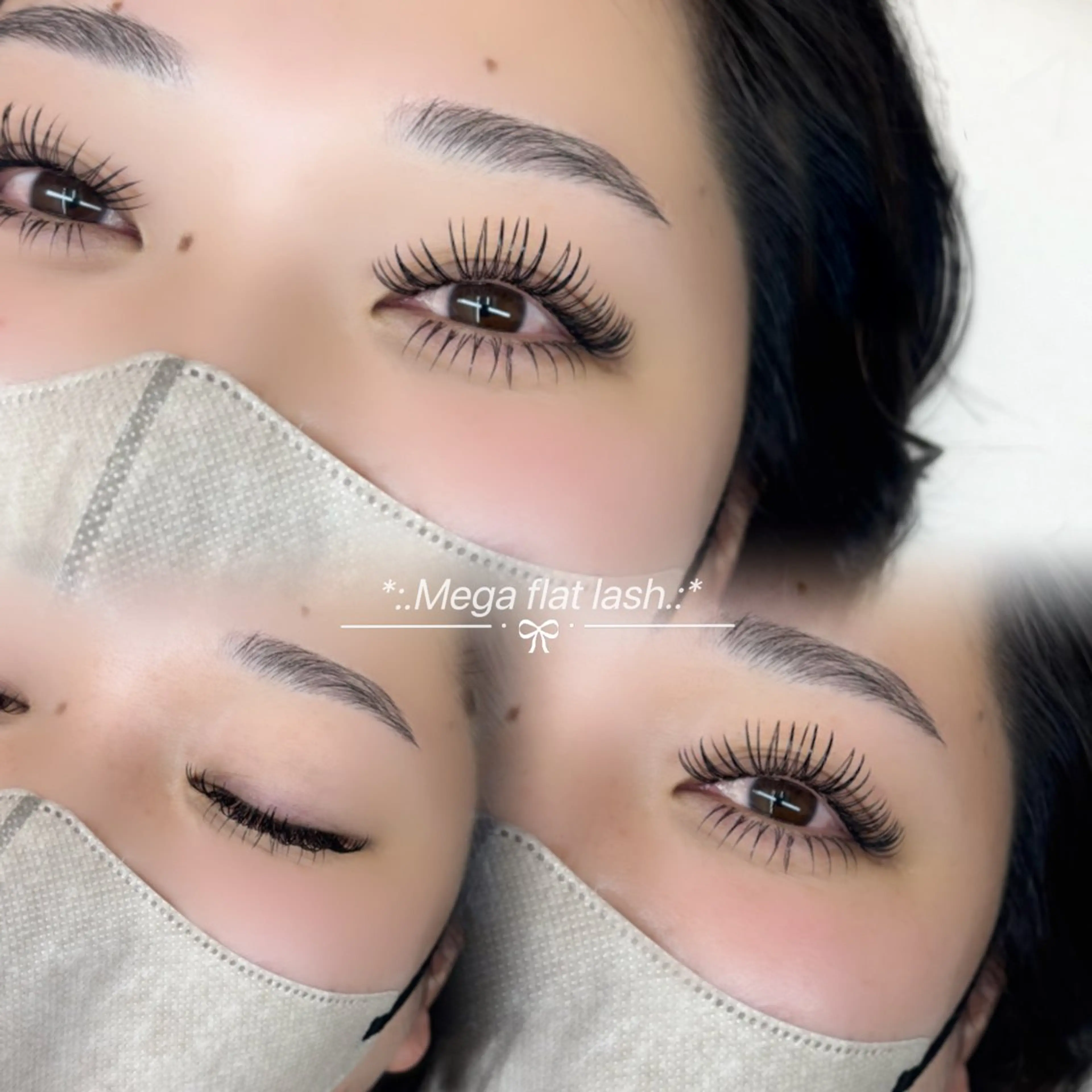 マツエク・マツパ フラットラッシュ Soa. Hana🌼のヘアスタイル