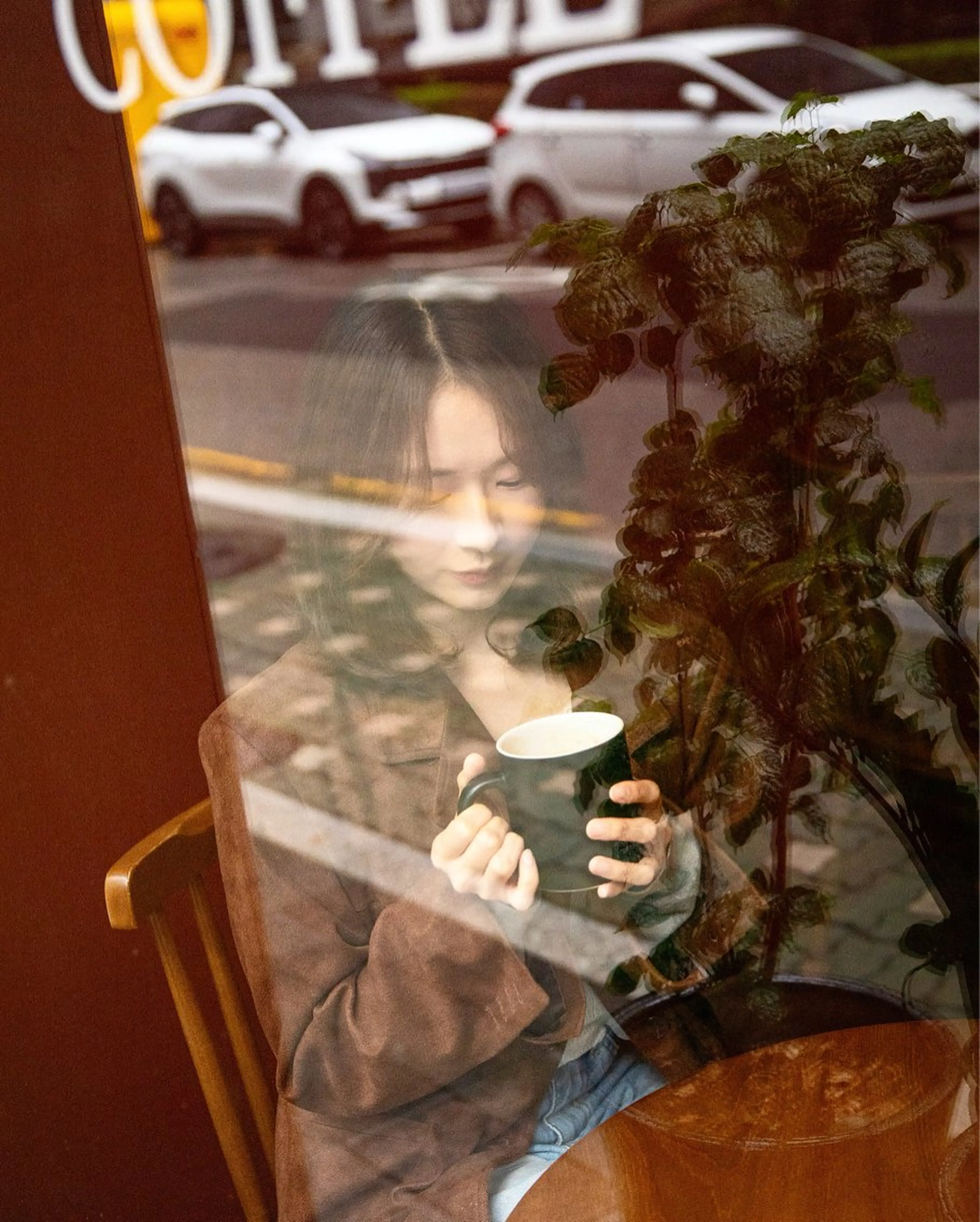 ミディアム 韓国風ヘア レイヤーカット Roi渋谷所属・YUTO 韓国美容師 레이어드컷,단발のヘアスタイル