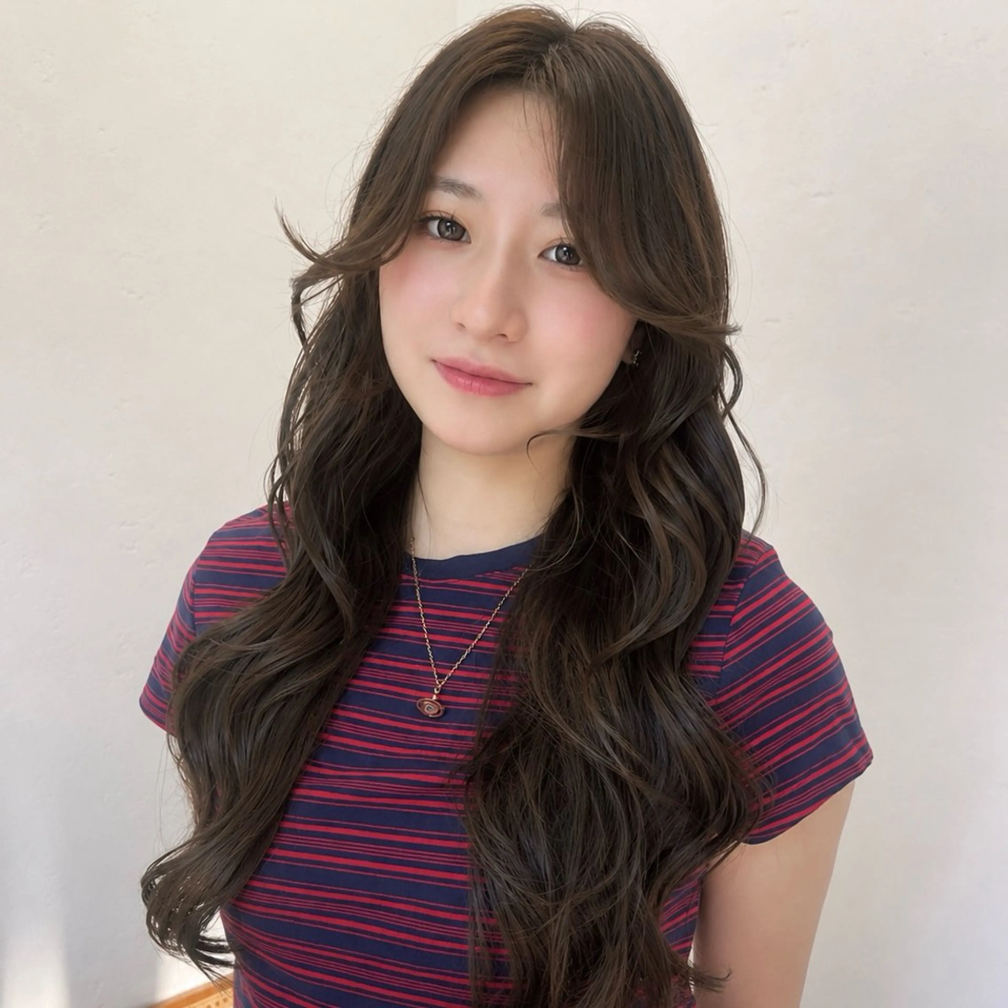 ロング カラー 柔らかい艶暖色 レイヤー🫧姫汝のヘアスタイル