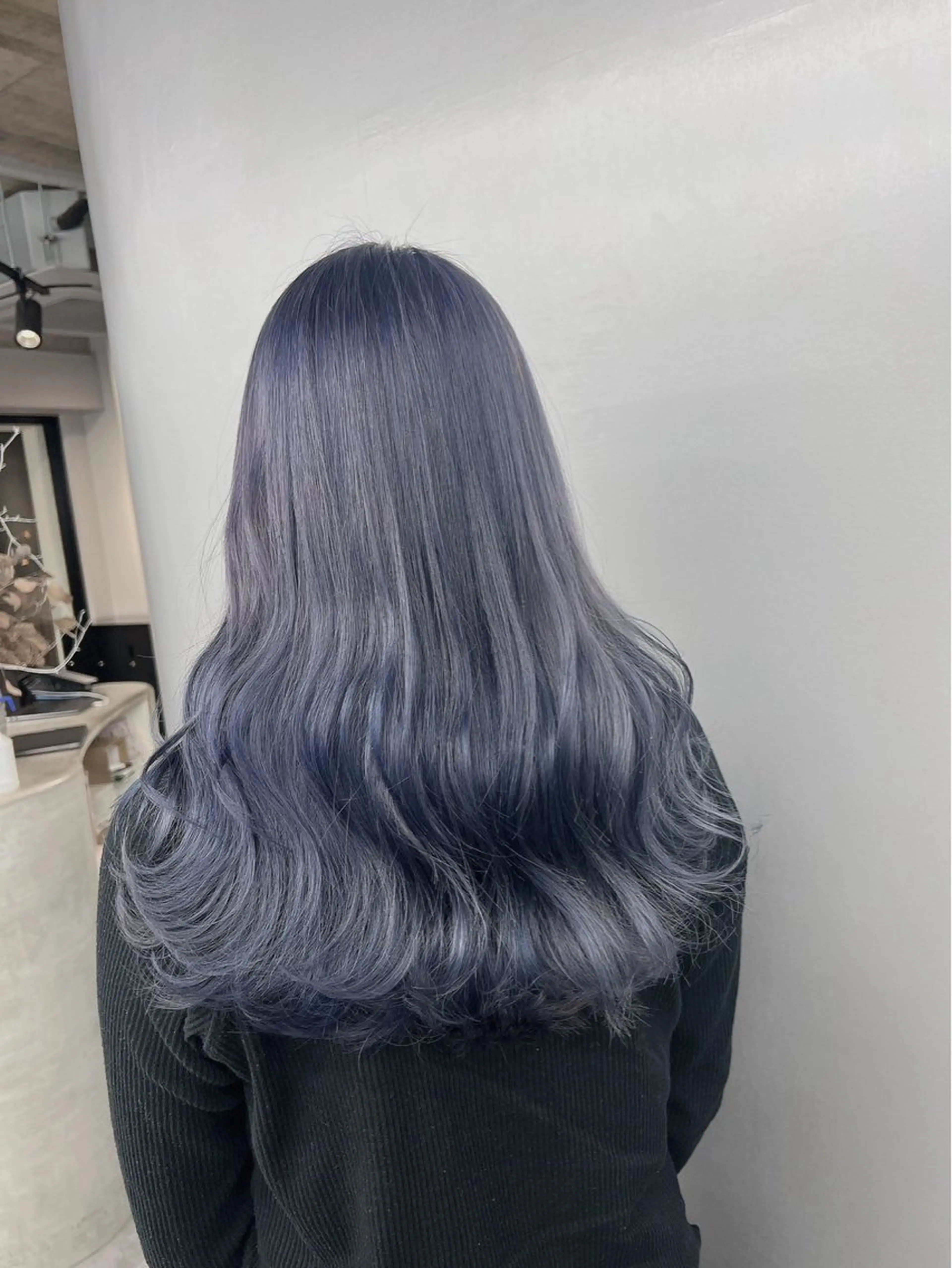 ロング ヘアカラー トリートメント ベージュ/グレージュ 🧸あやか/表参道のヘアスタイル