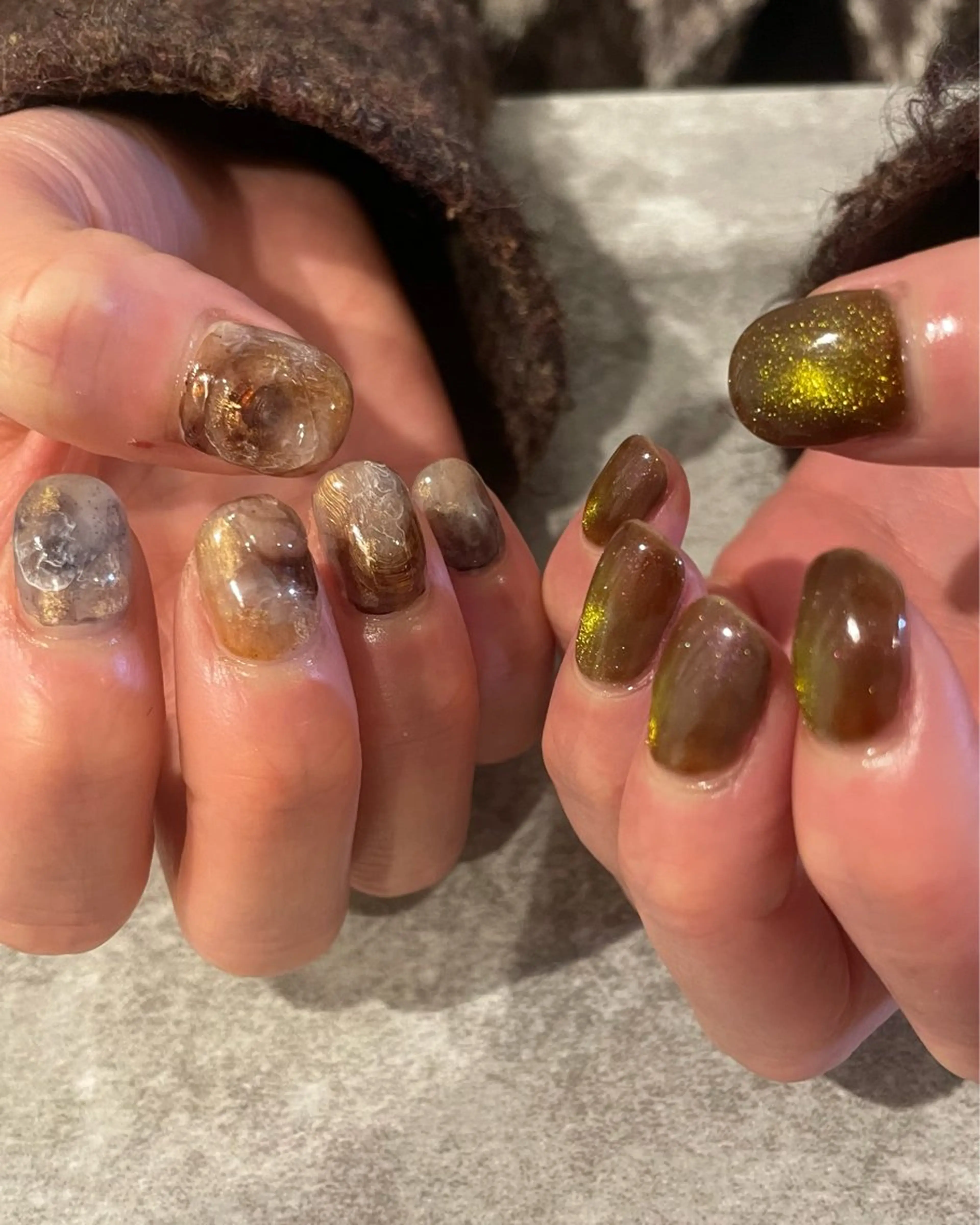 ネイル ニュアンスネイル ハンドネイル ネイルサロン Noëlのネイルデザイン
