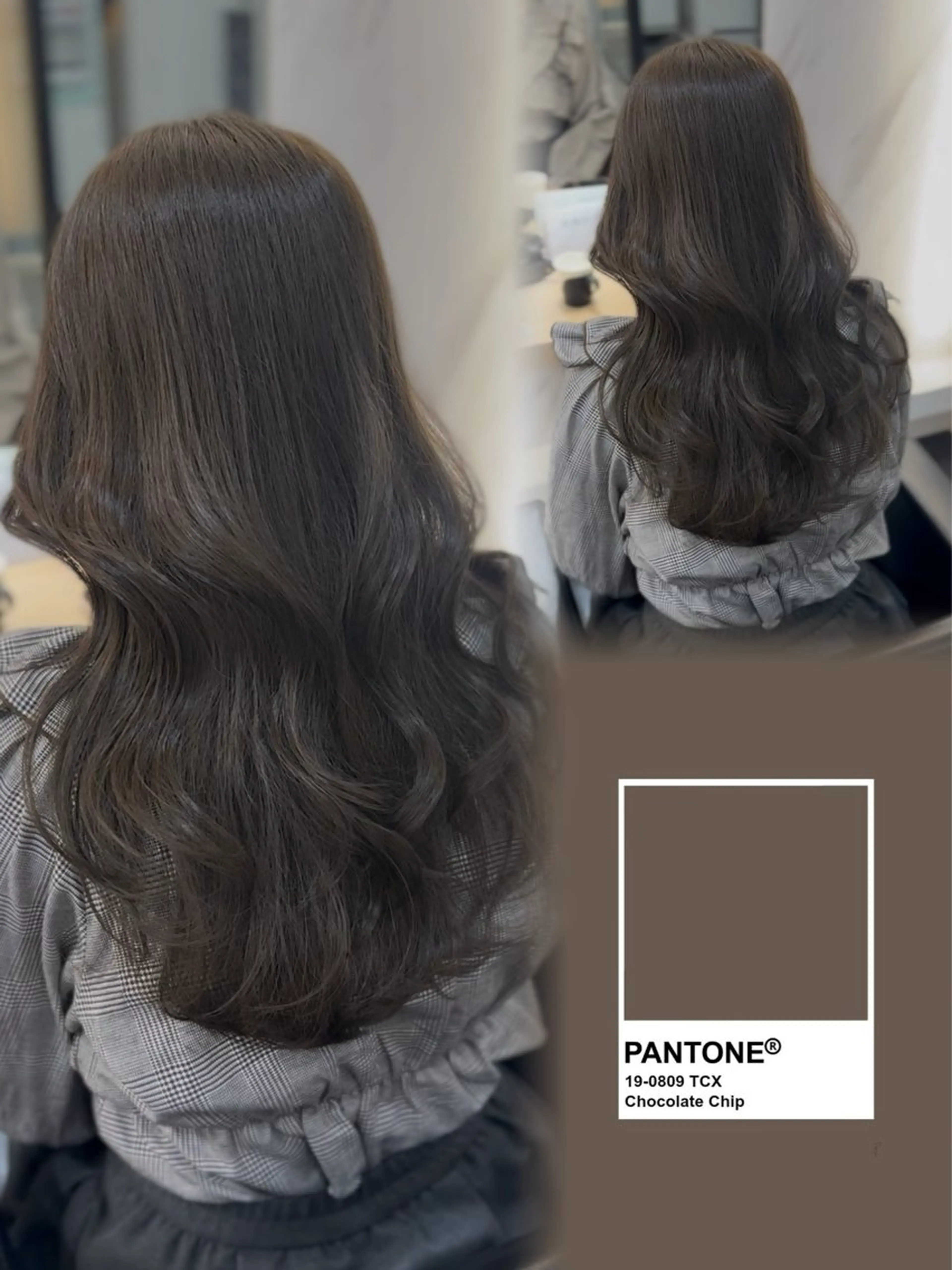 ロング カット ヘアカラー トリートメント 野口 汐夏のヘアスタイル