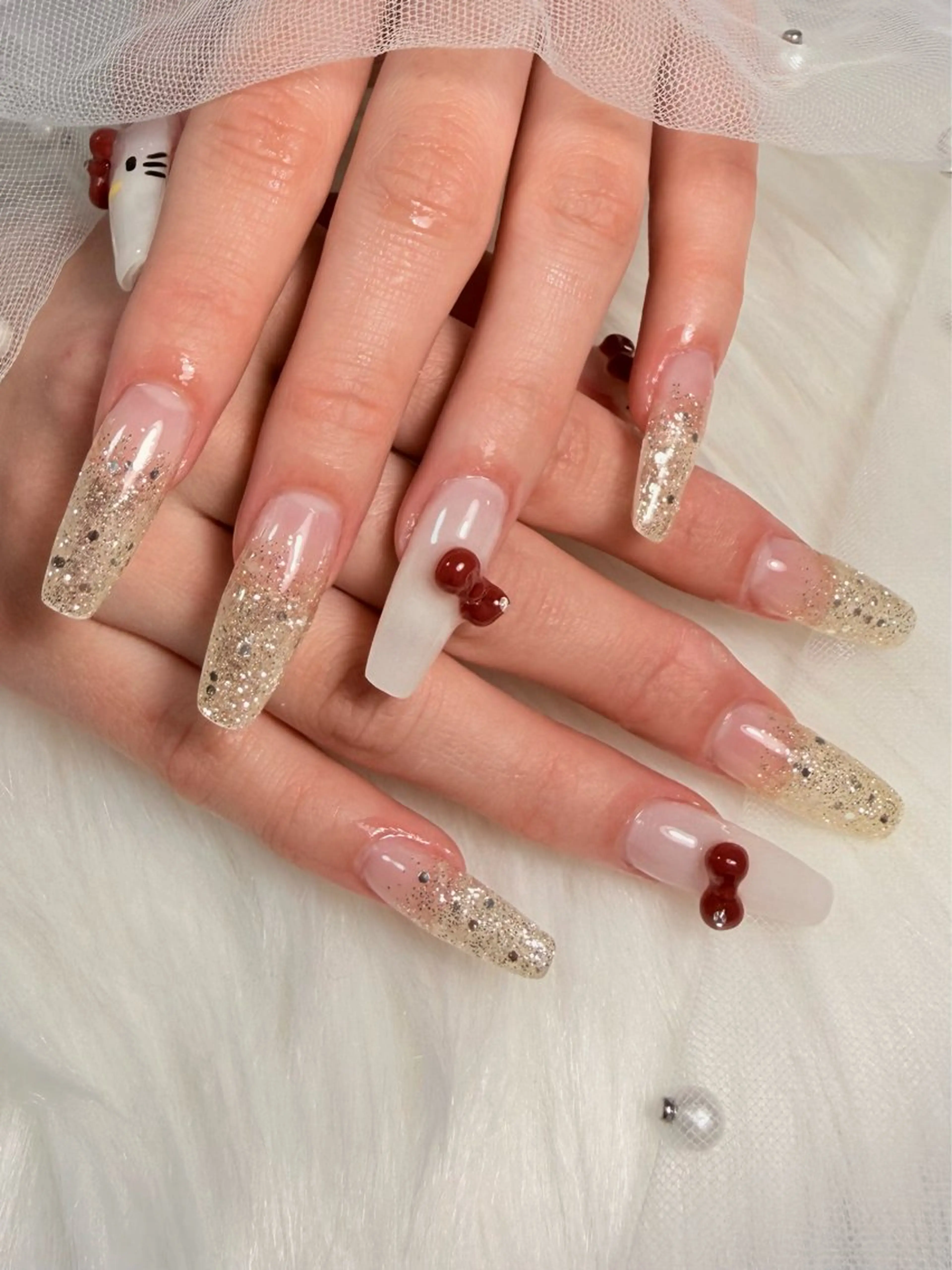 セミロング ハンドネイル 🌹Belle Nail🌹のネイルデザイン