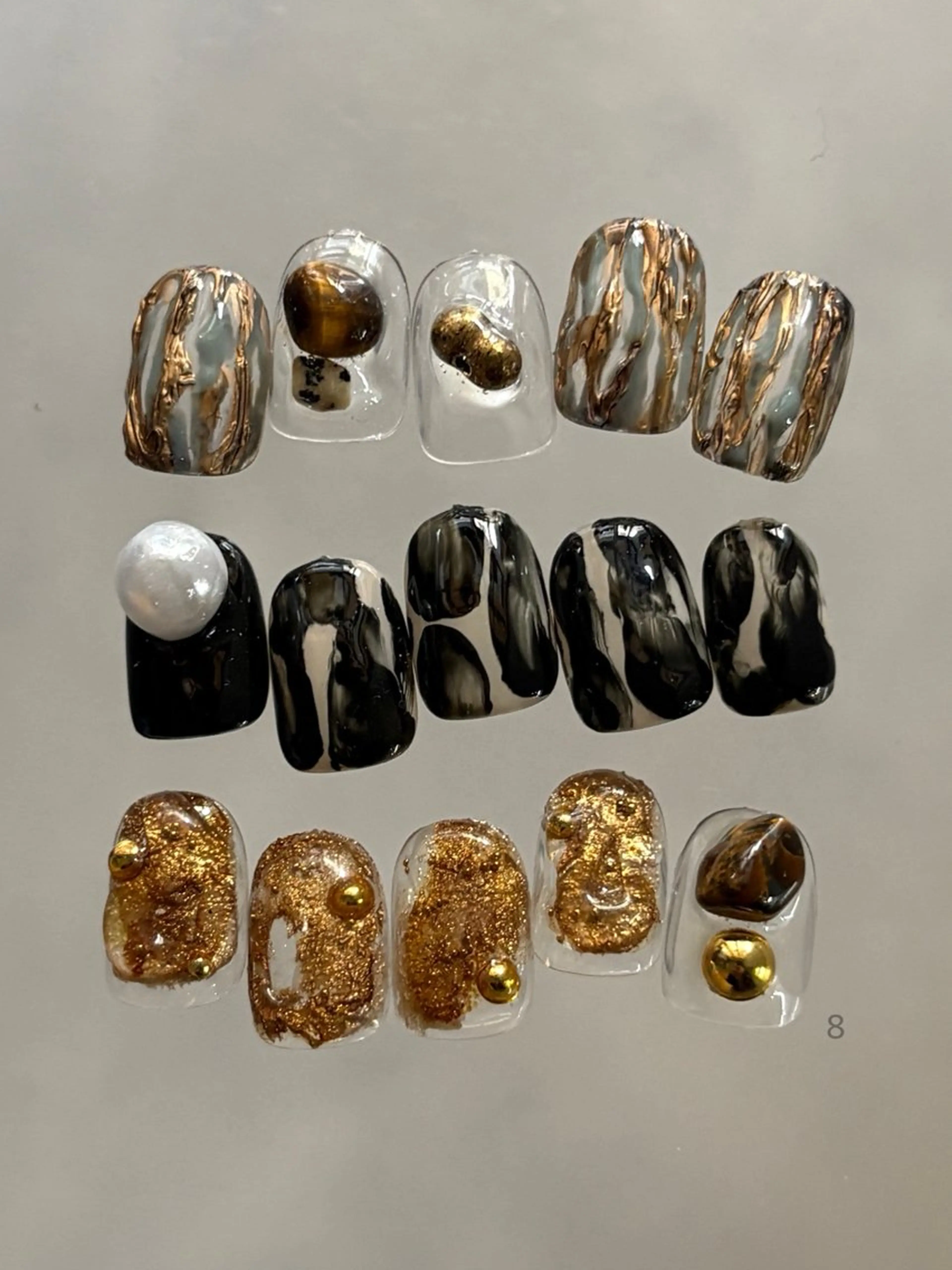 ネイル ハンドネイル 亀戸8 HACHI スタッフのネイルデザイン