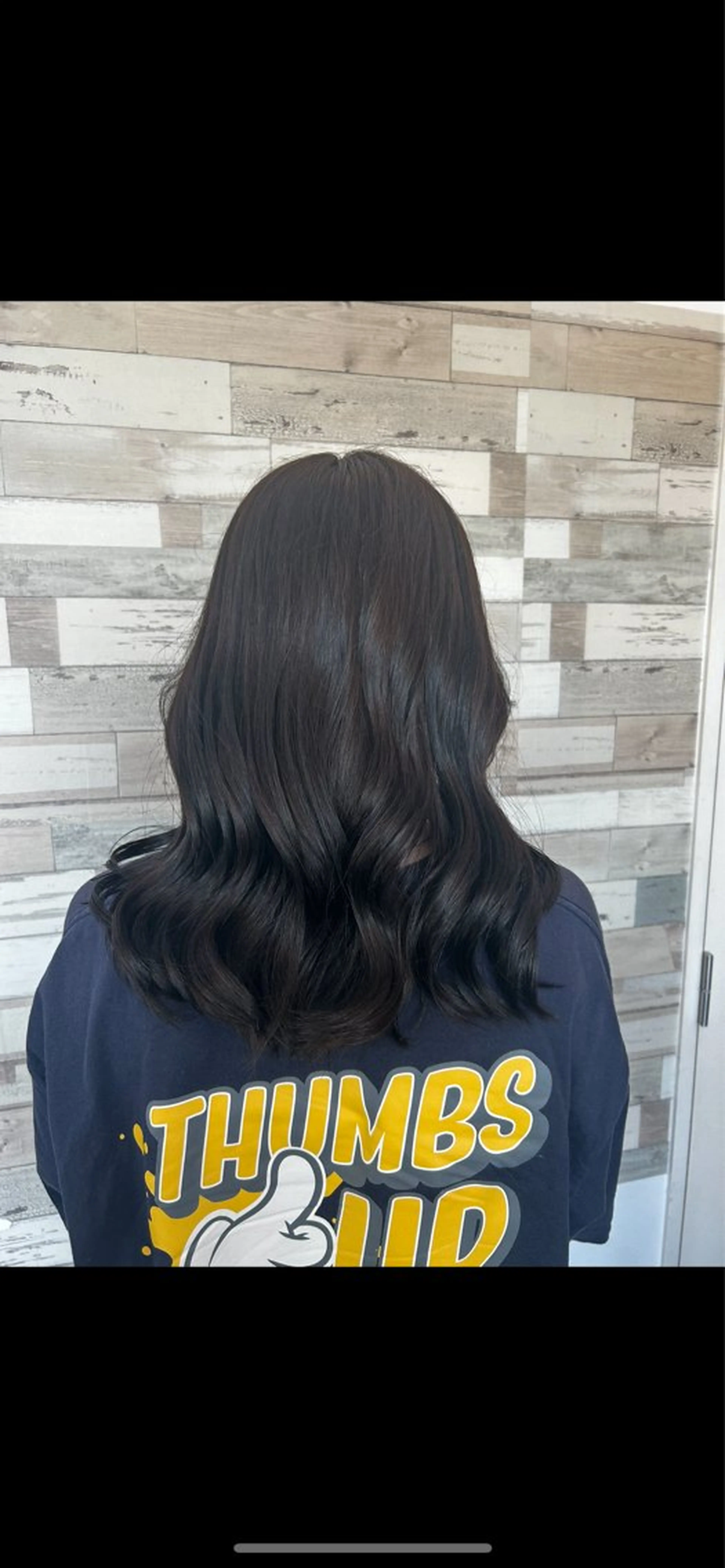 セミロング カラー 黒髪 ヘアカラー ガーリー×韓国🎀 ⟡.·天野結良⟡.·のヘアスタイル