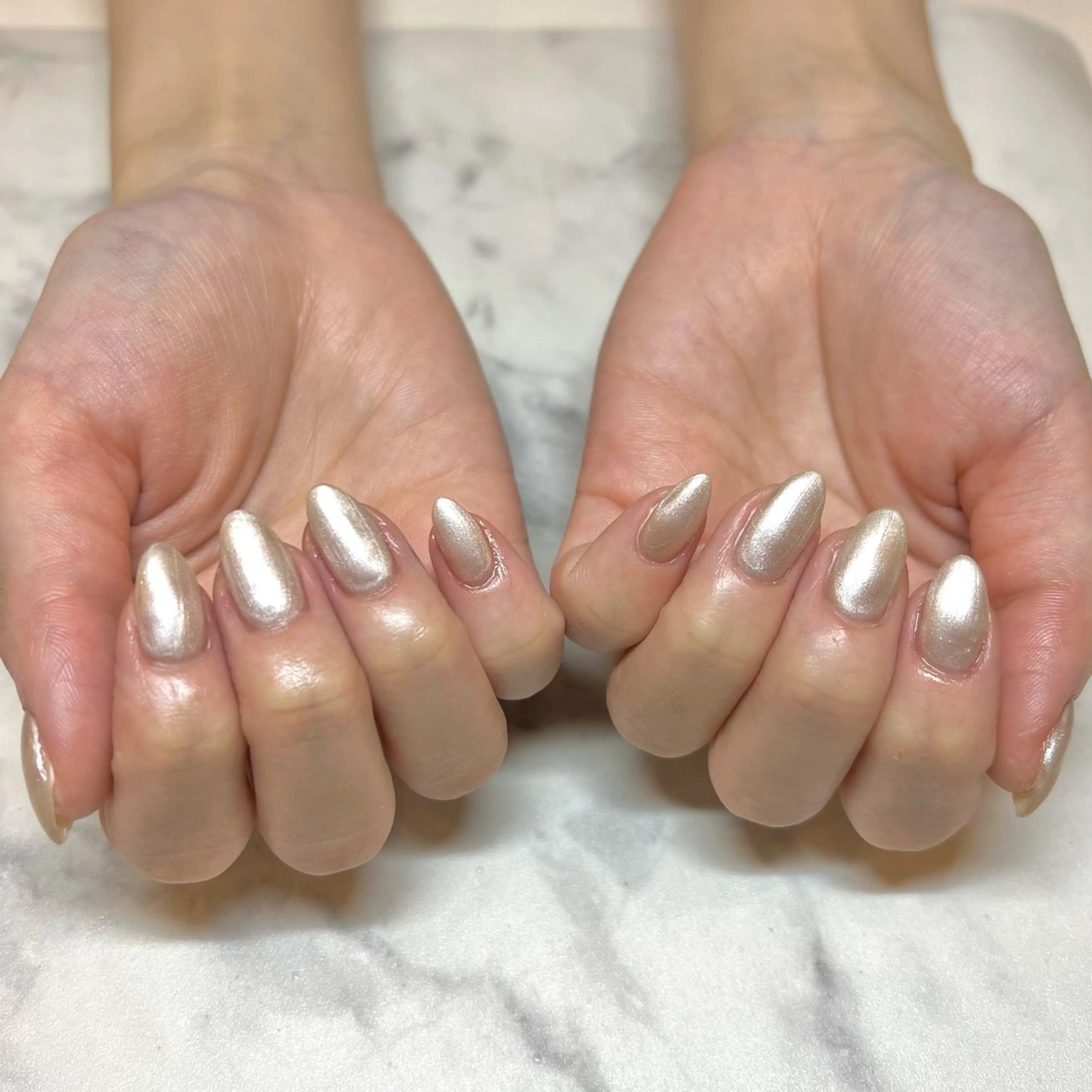 ネイル ワンカラーネイル ハンドネイル ながやま ちえのその他イメージ