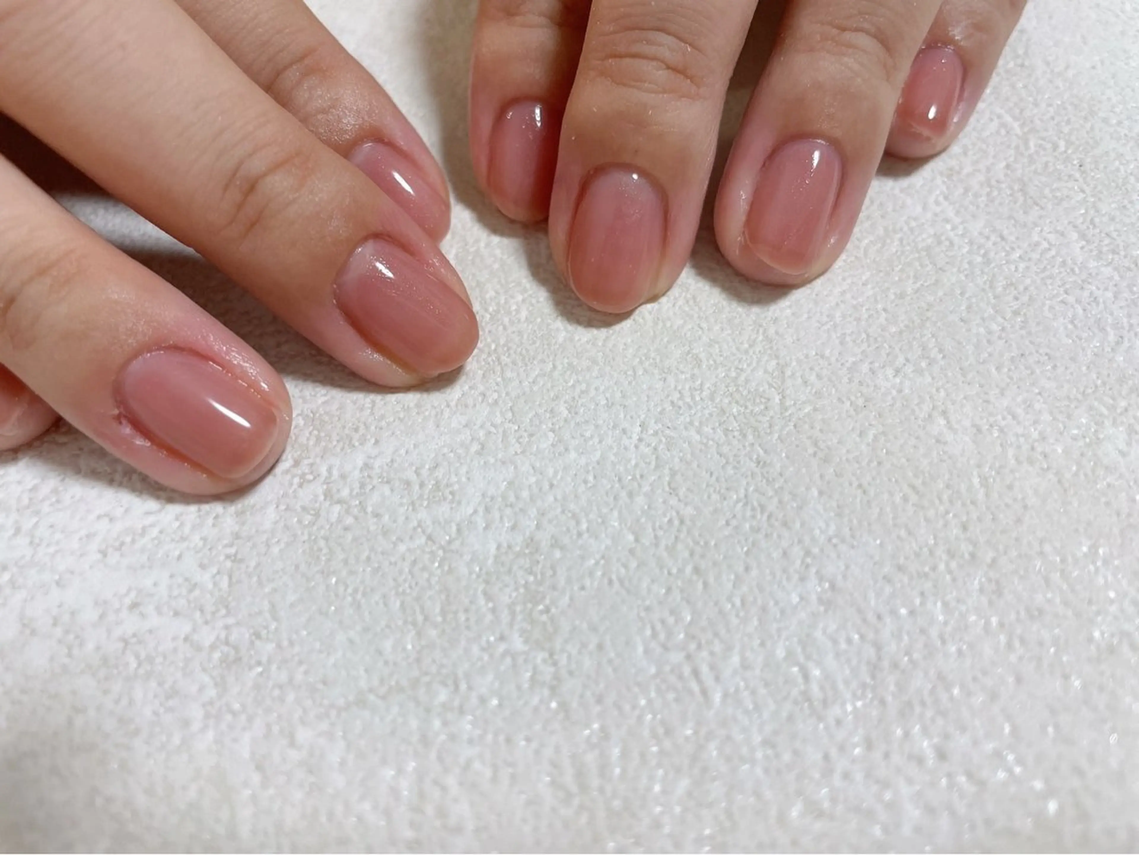 ネイル オーロラネイル ブルー フットネイル フレンチネイル ジェルネイル kiki nail たまプラーザのネイルデザイン