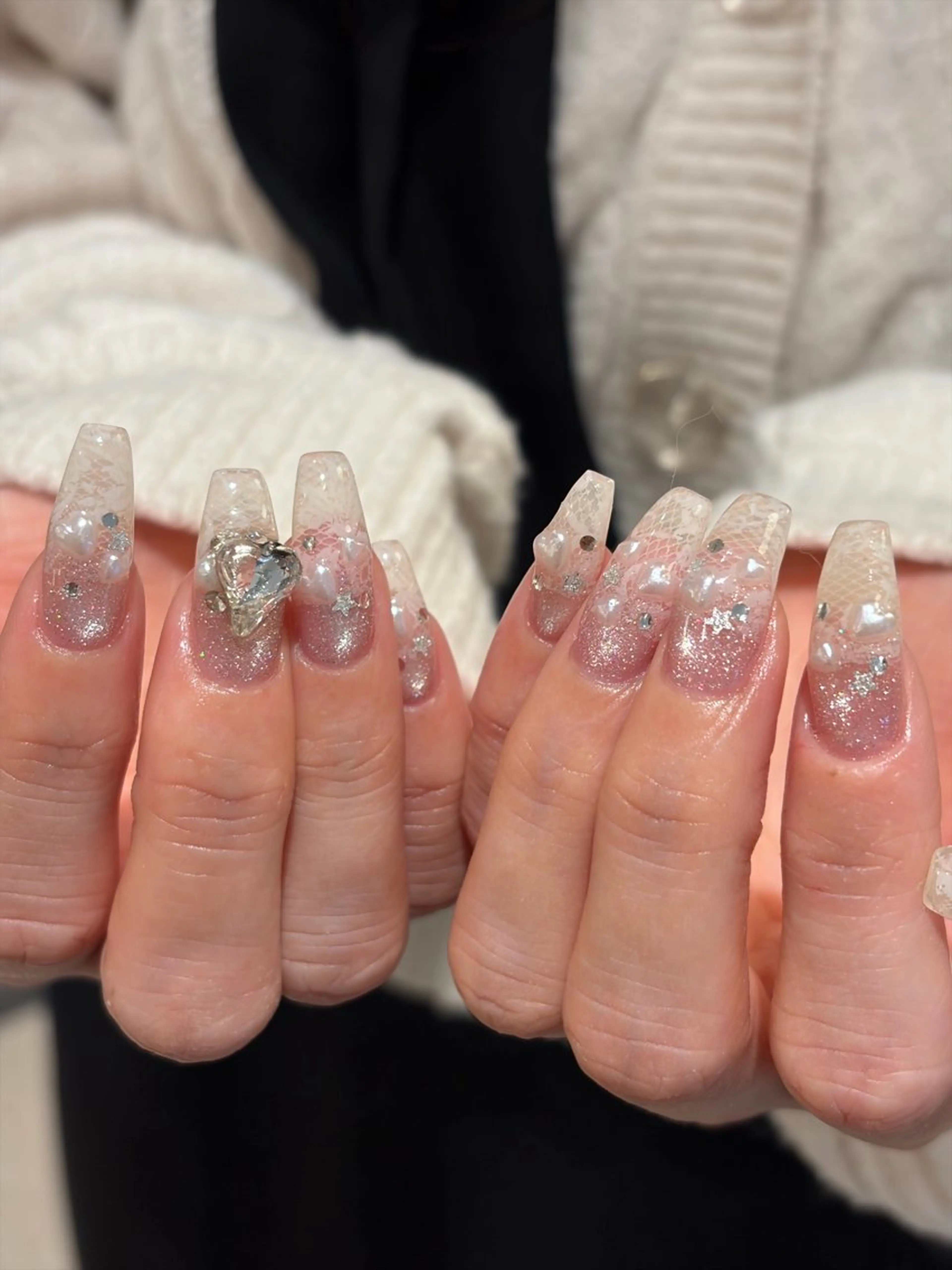 ネイル ワンホンネイル ハンドネイル ailed'Ange 🍒miuのネイルデザイン