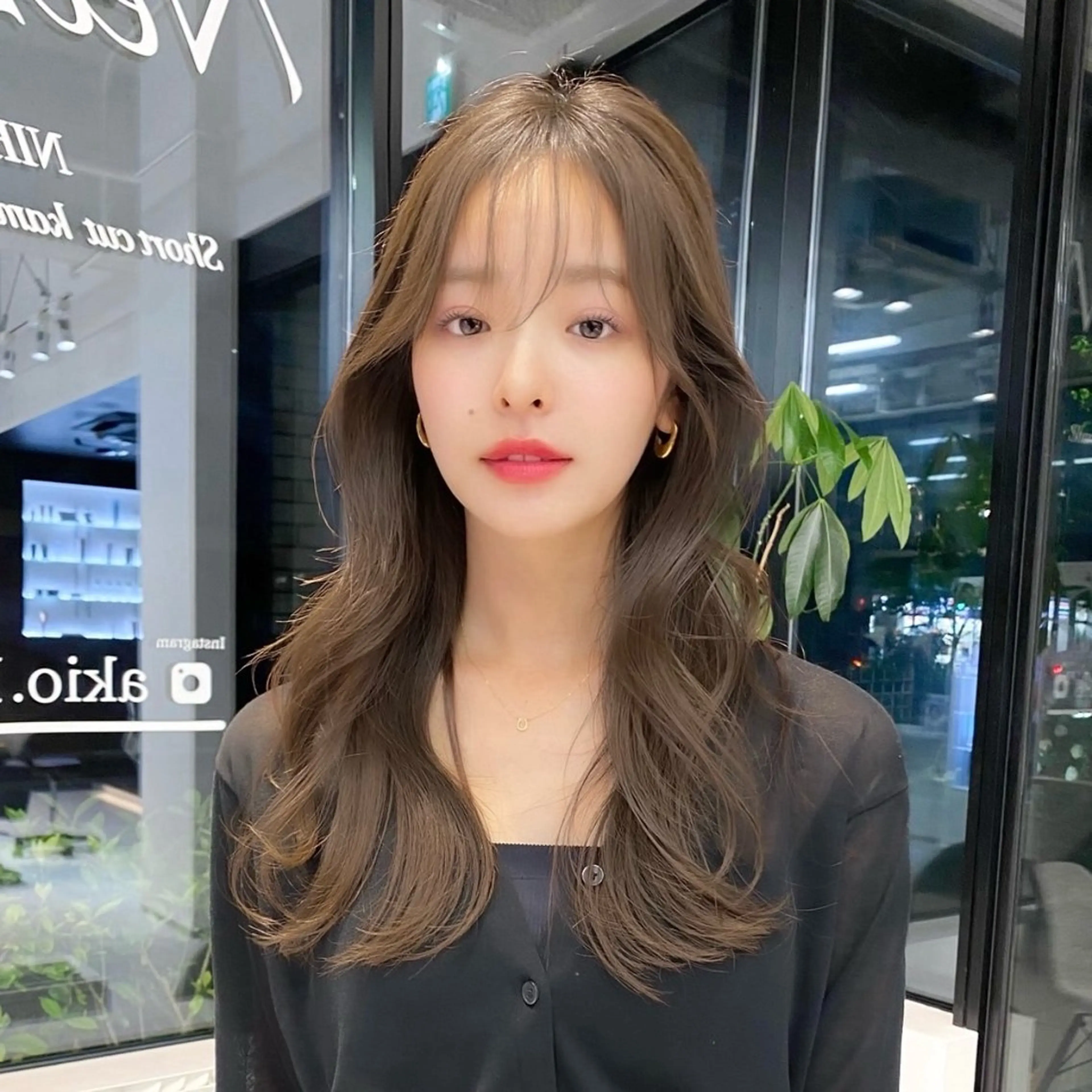 ロング 堺 健人のヘアスタイル