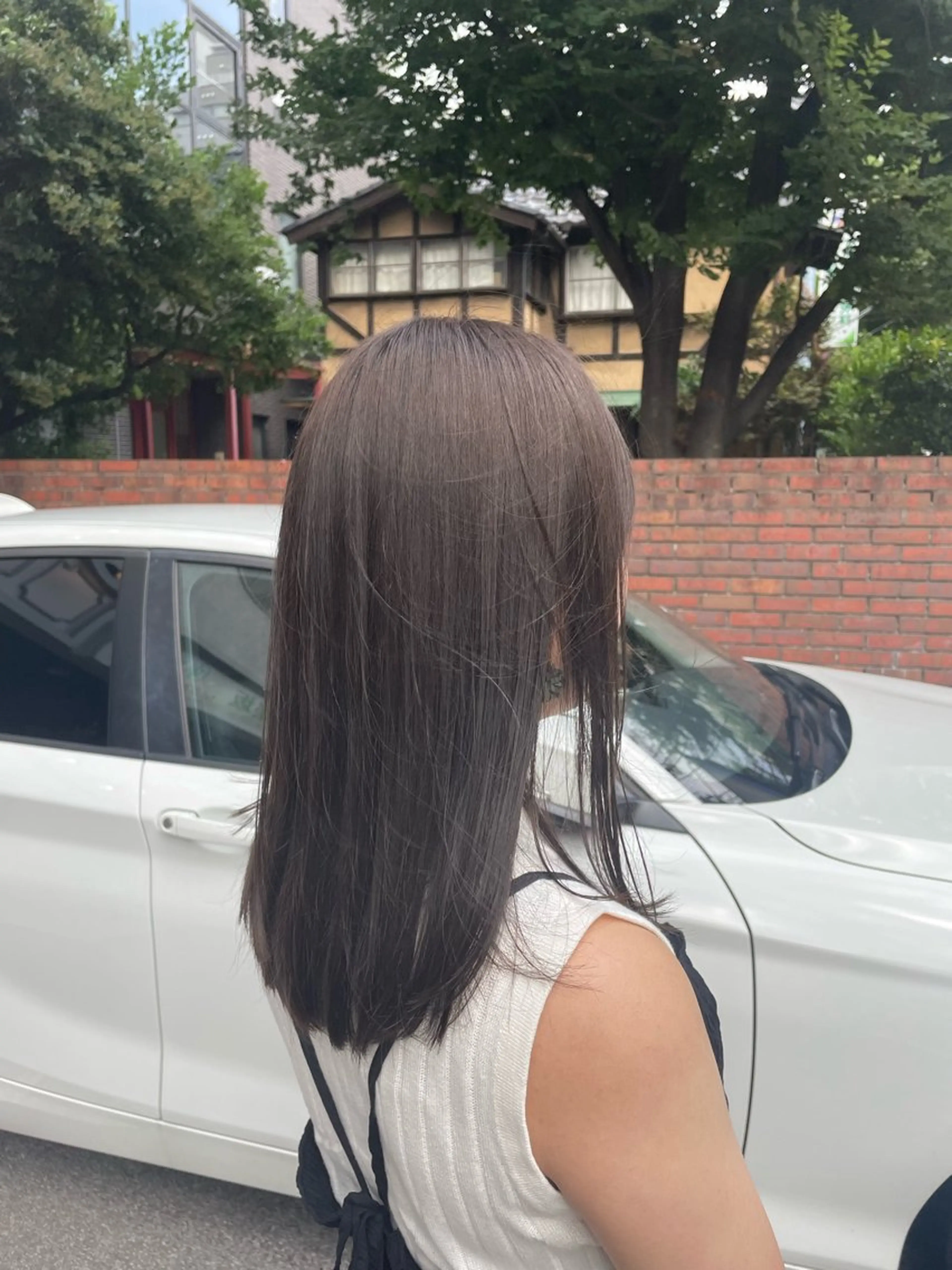 セミロング カラー ❄️中野侑香❄️ ハイライト/ブリーチのヘアスタイル