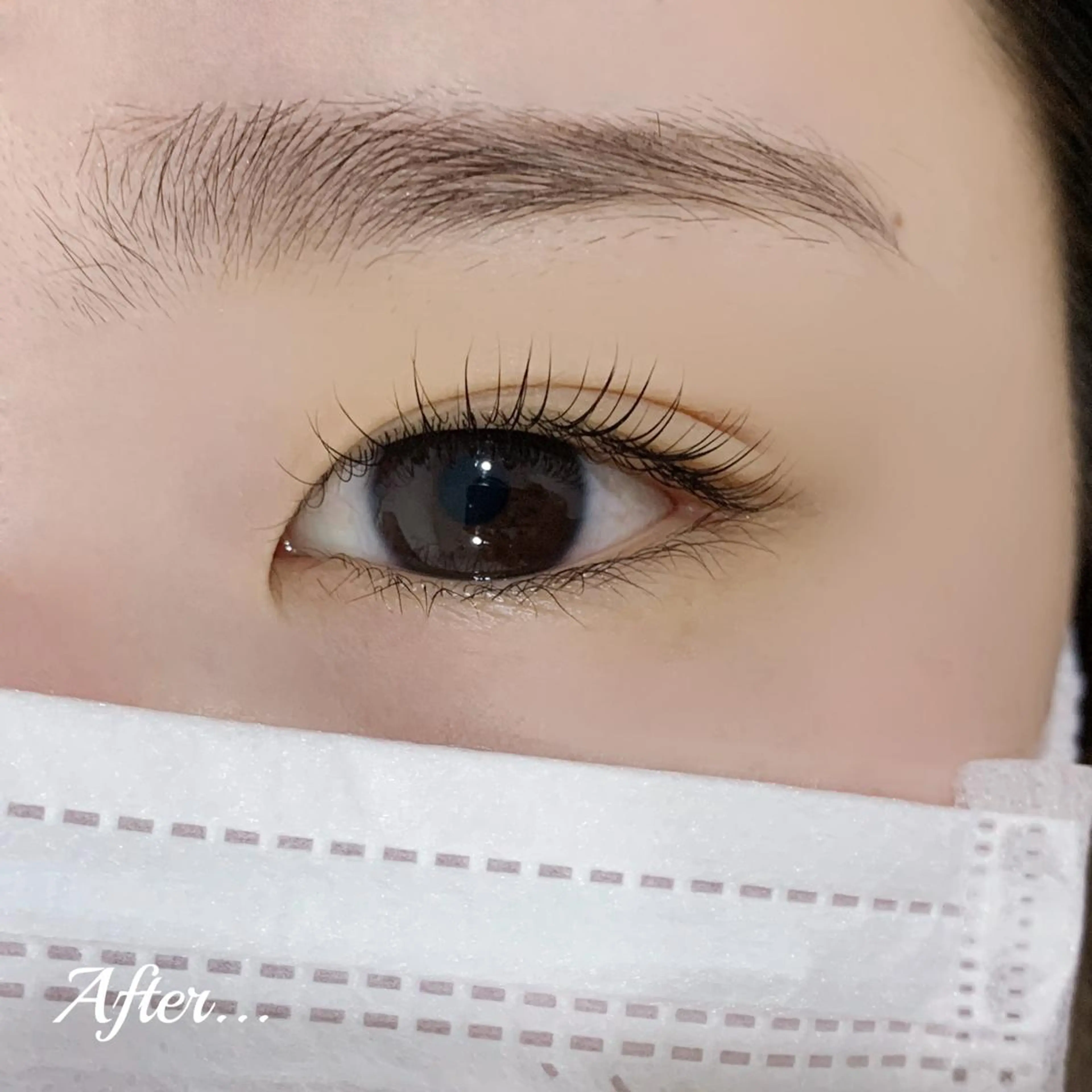 マツエク・マツパ マツナガ☺︎ // Afterのマツエク・マツパデザイン