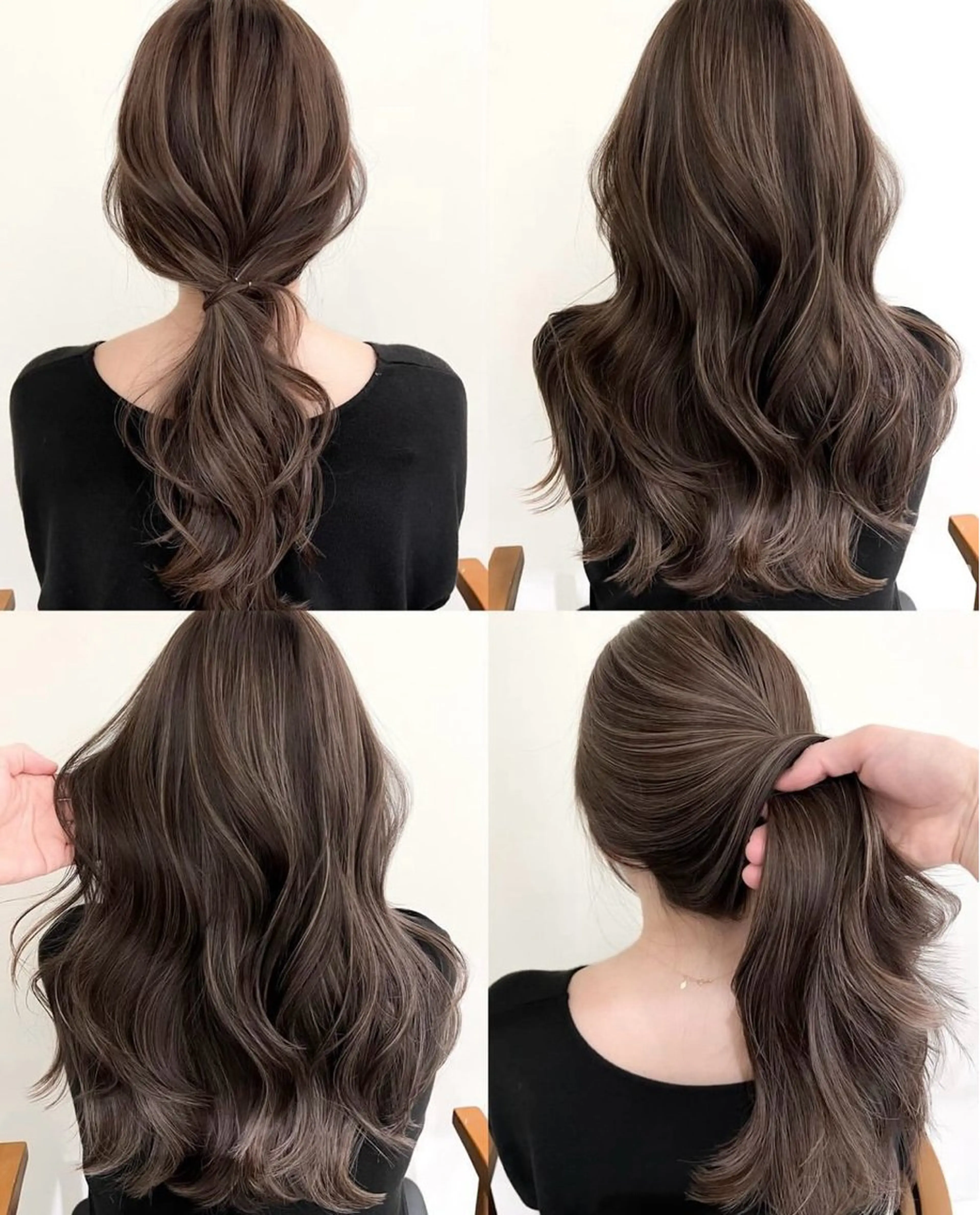 ロング カラー ショートボブ バレイヤージュ ブリーチ ケアブリーチ ダブルカラー 小顔ボブ jilblanカホのヘアスタイル