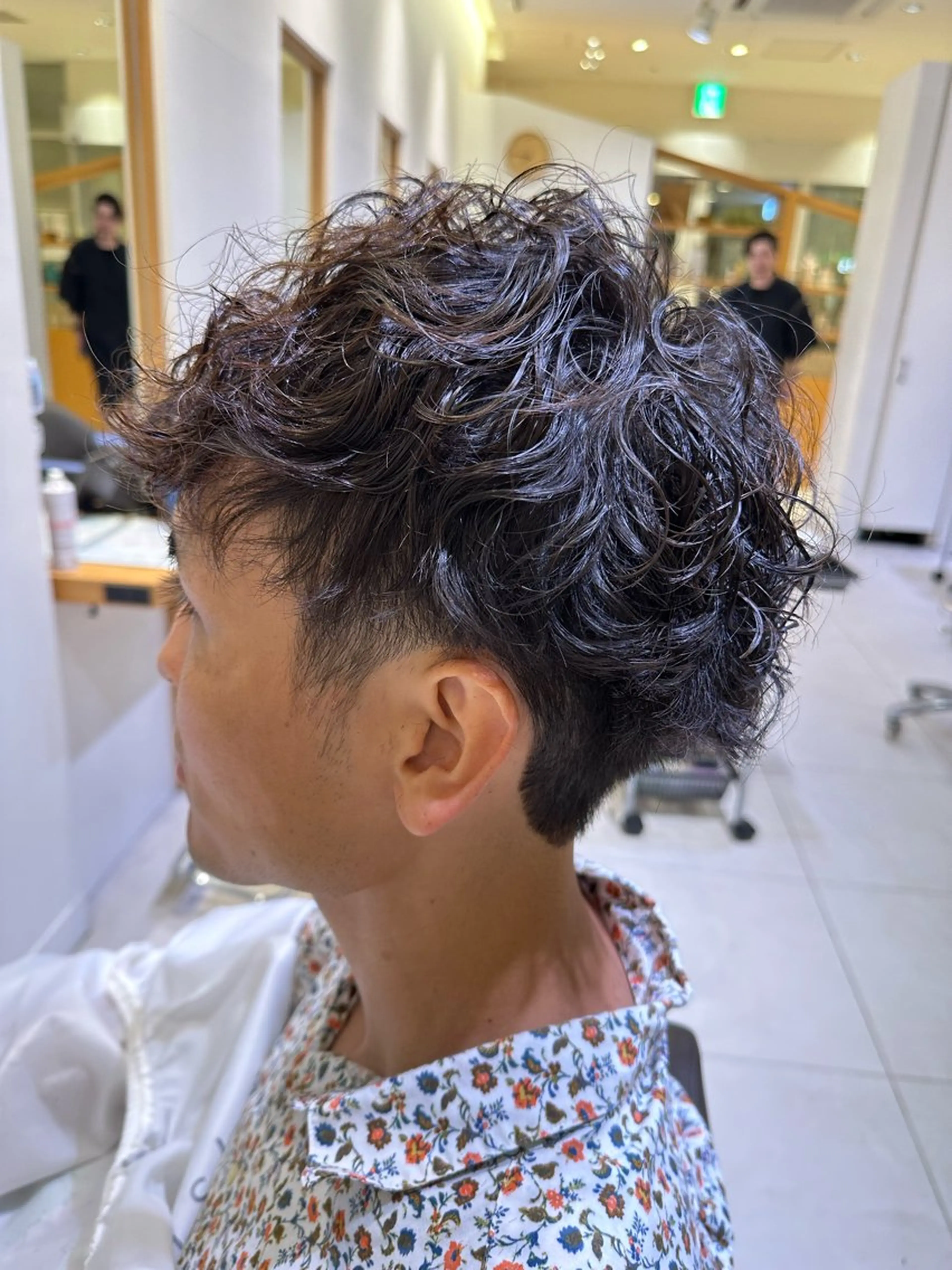 メンズ メンズパーマ 中島 愛のヘアスタイル