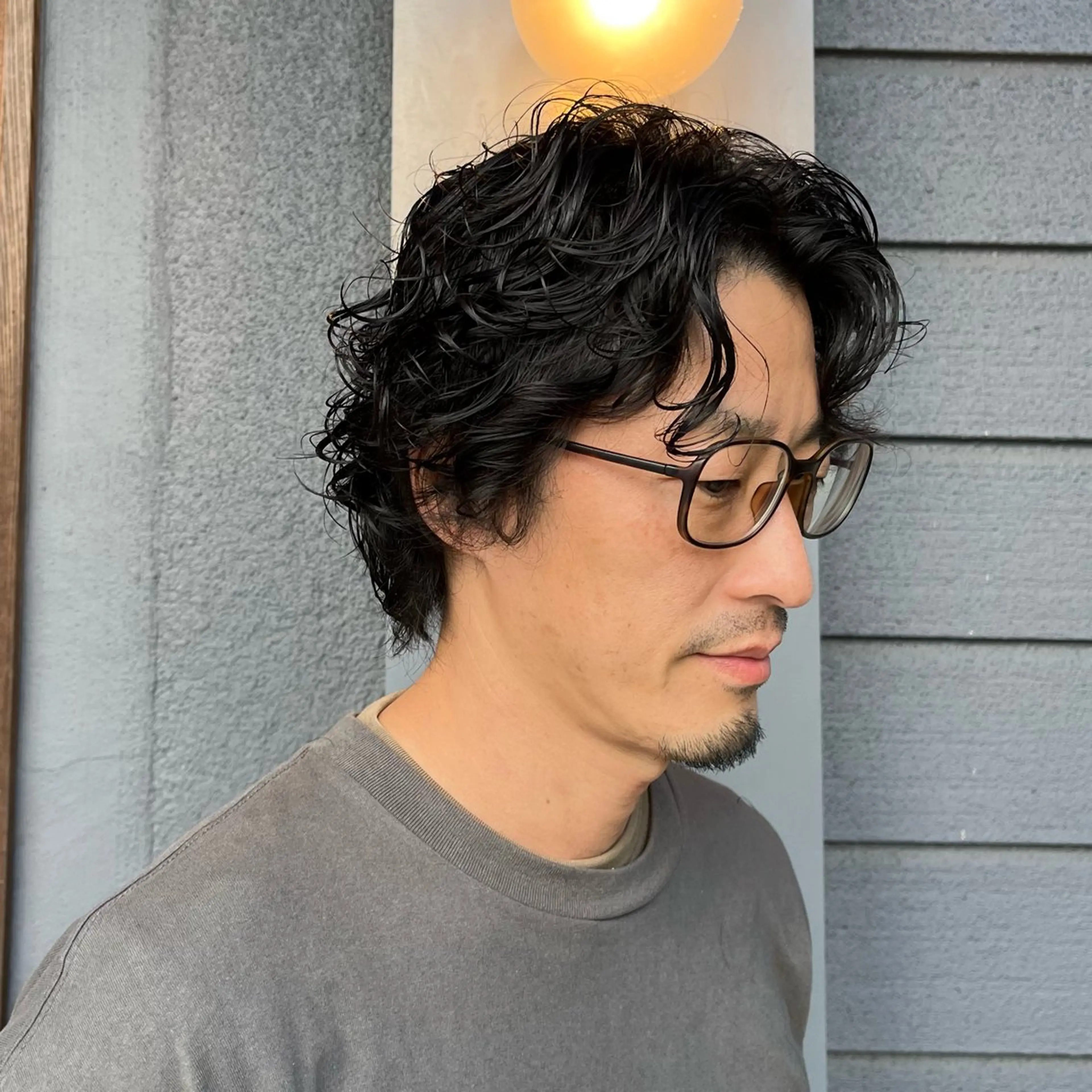 パーマ パーマ シマダ ユウナのヘアスタイル