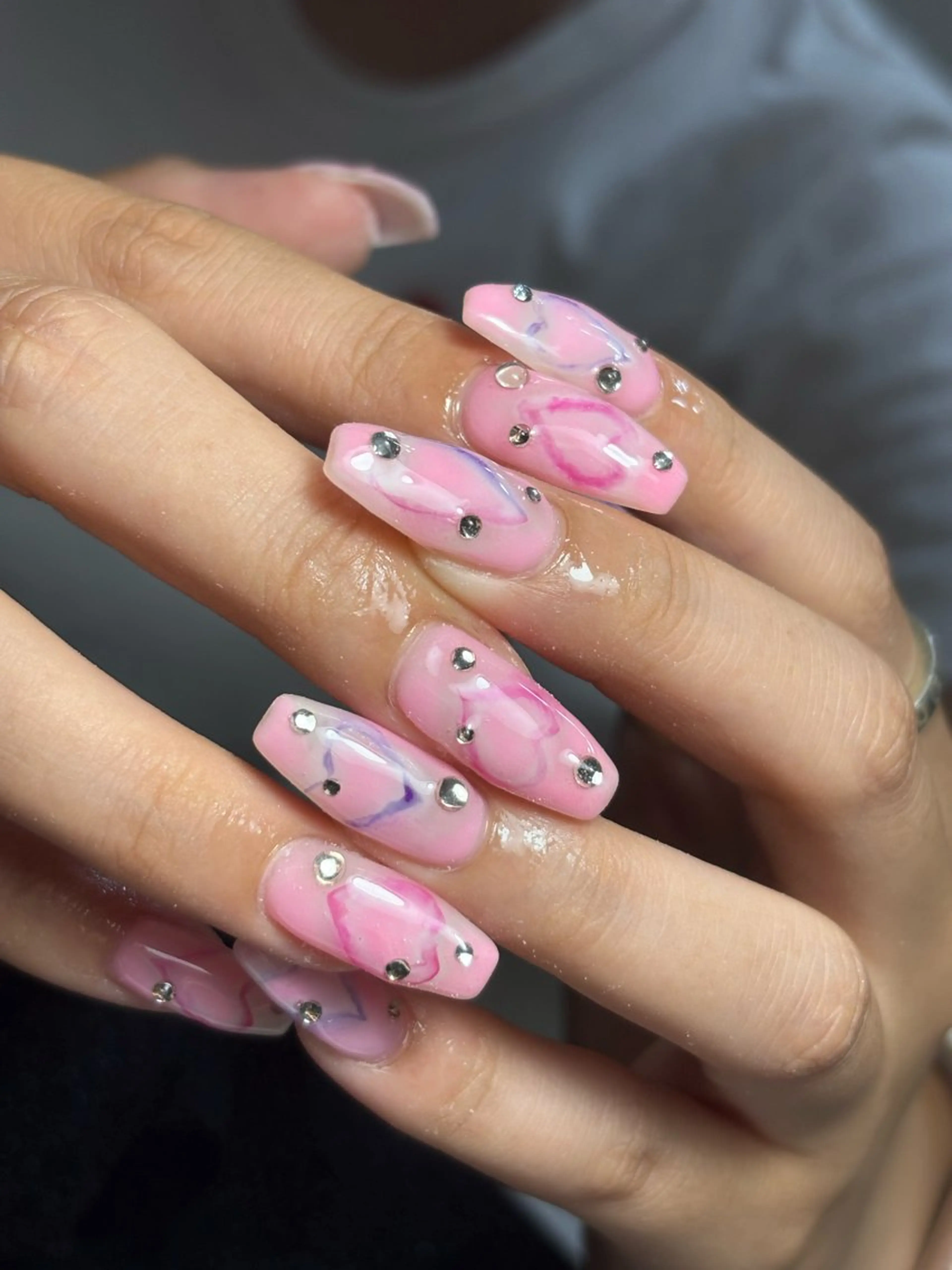 ネイル ハンドネイル フットネイル ✴︎ Delightのネイルデザイン