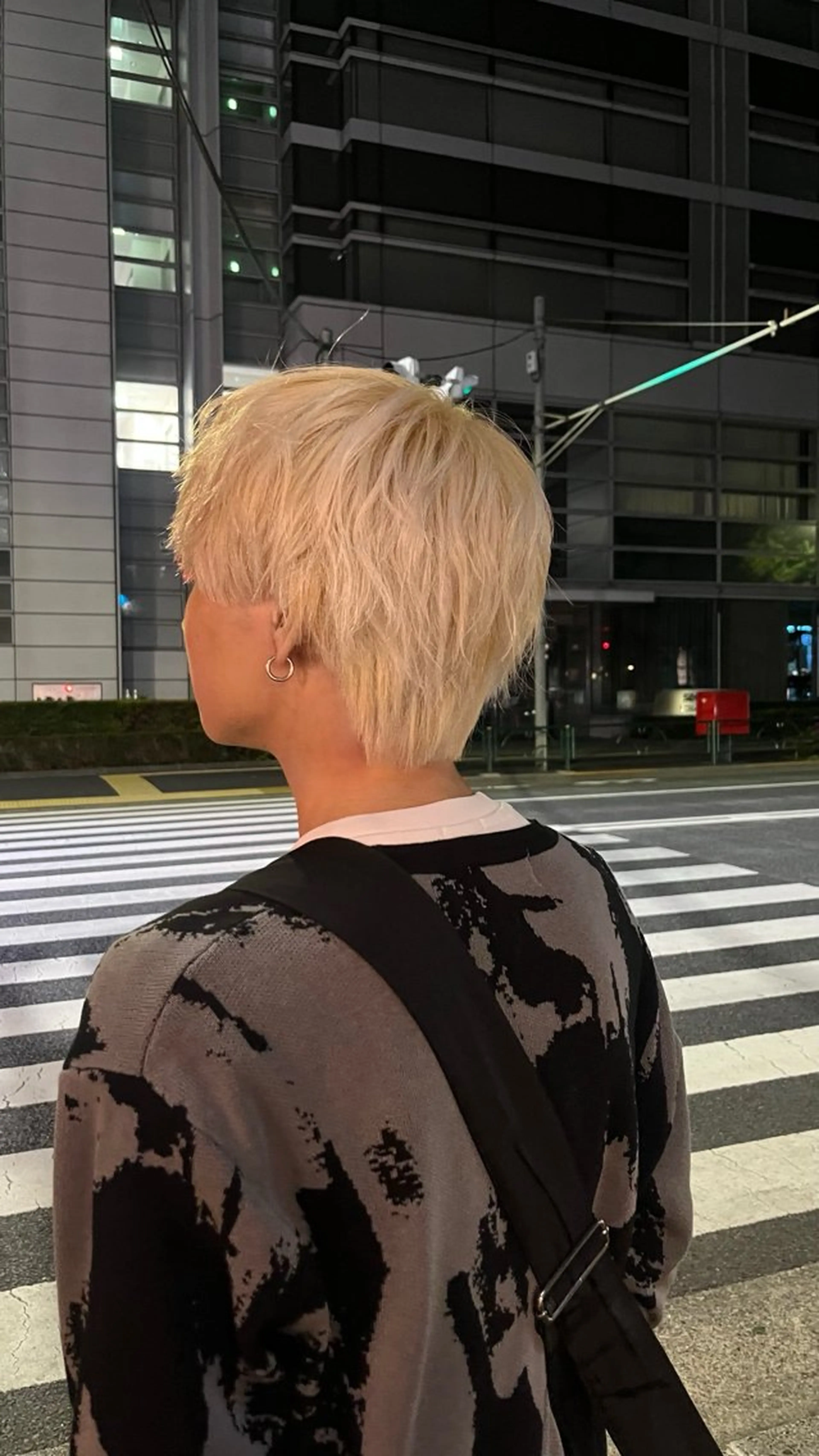 ショート カラー ヘアカラー トリートメント モテメンズヘア／ 艶カラー YURIのヘアスタイル