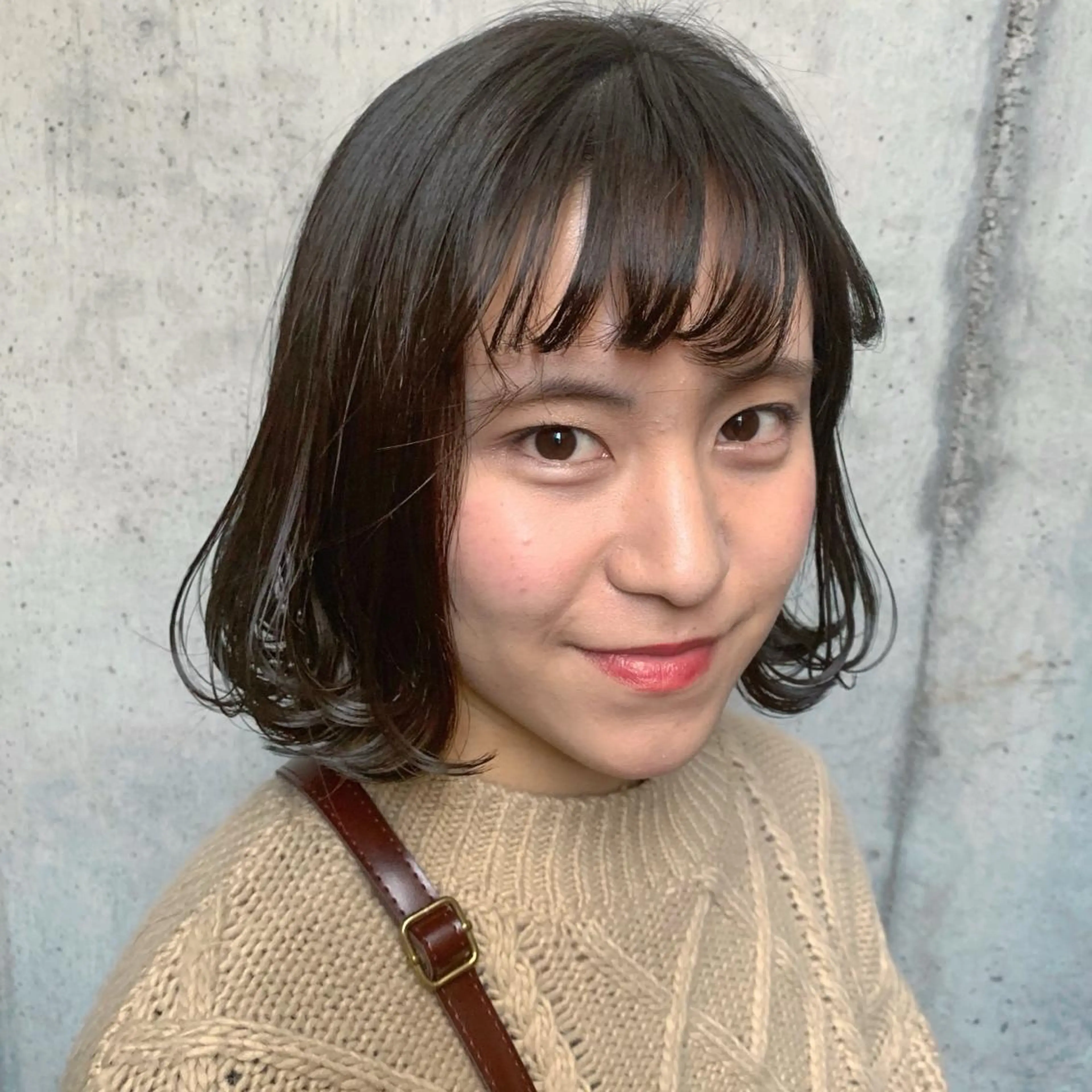 ミディアム カラー 🌙FLYCKA ☀️縮毛矯正のヘアスタイル